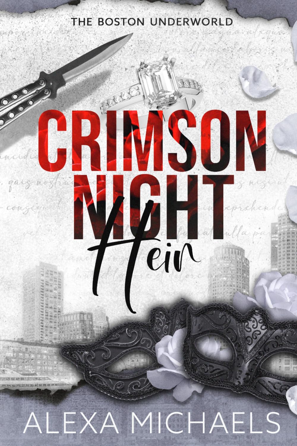 Crimson Night Heir: A Forbidden Dark Mafia Romance (The Boston Underworld)