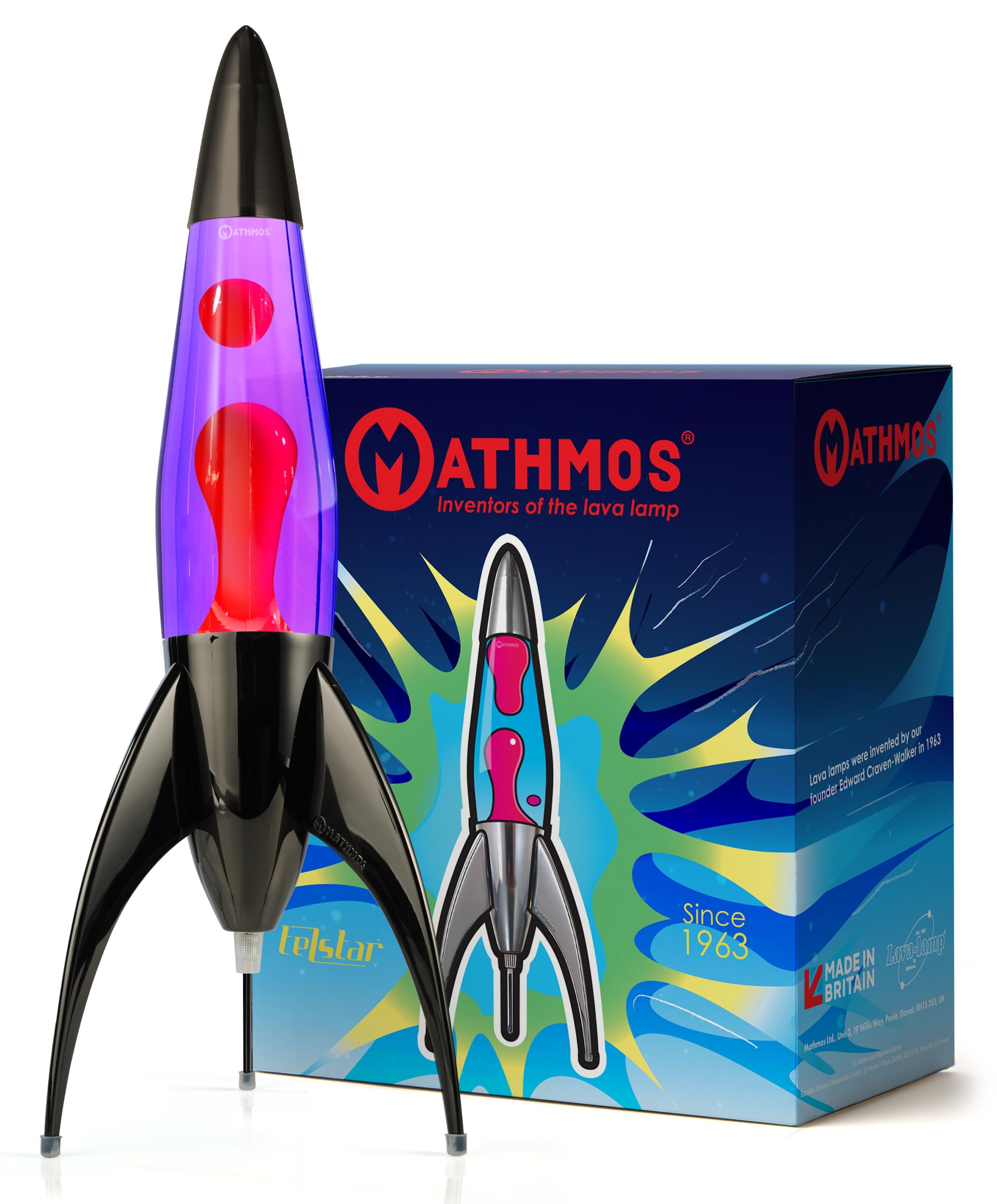 MATHMOS Telstar (Black-Violet/Red) — image 1