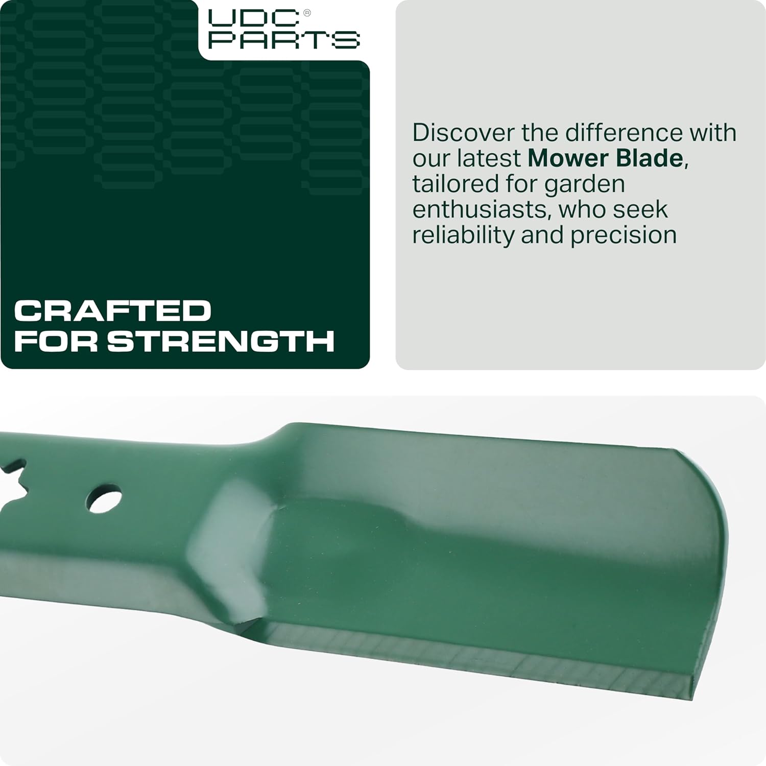 UDC Parts 942-05052A / 754-04317 Mulching Blades 3 Pack + Mower Deck Belt/Fits MTD Cub Cadet