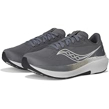 Saucony Men's Echelon 10 Sneaker, Carbon/Black, 7 X-Wide