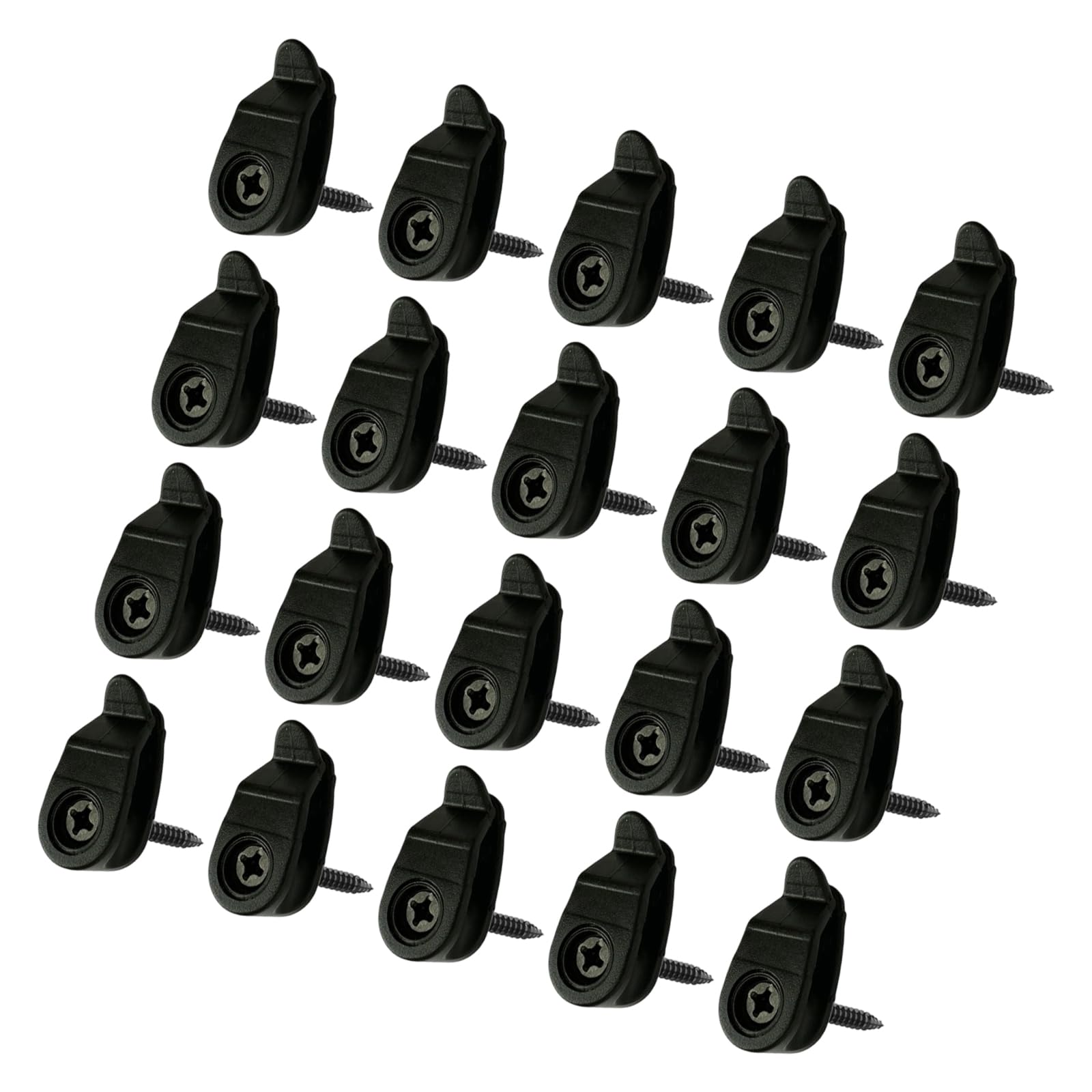 LUCKGONI 20 Pack Rustless Fasteners for Easy Installation Festival Radiances and Garnishes Flexible Inside Use Against Drops Plan