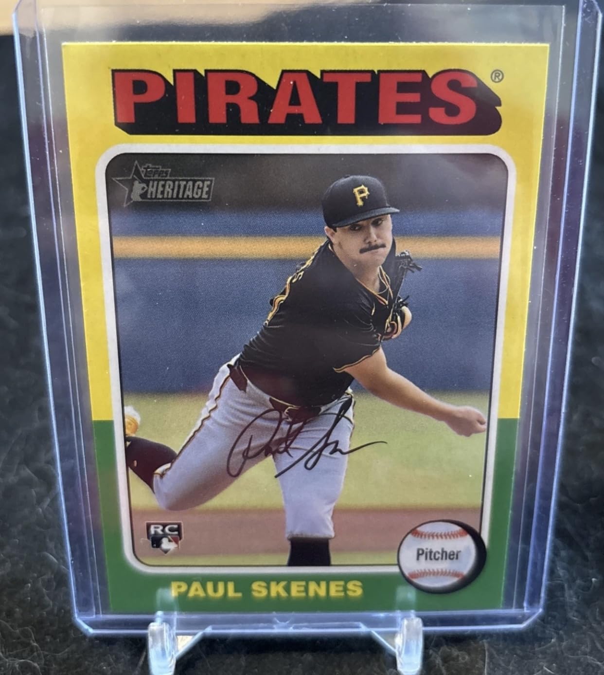 Amazon.com: Paul Skenes 2024 Topps Heritage High Number Rookie 