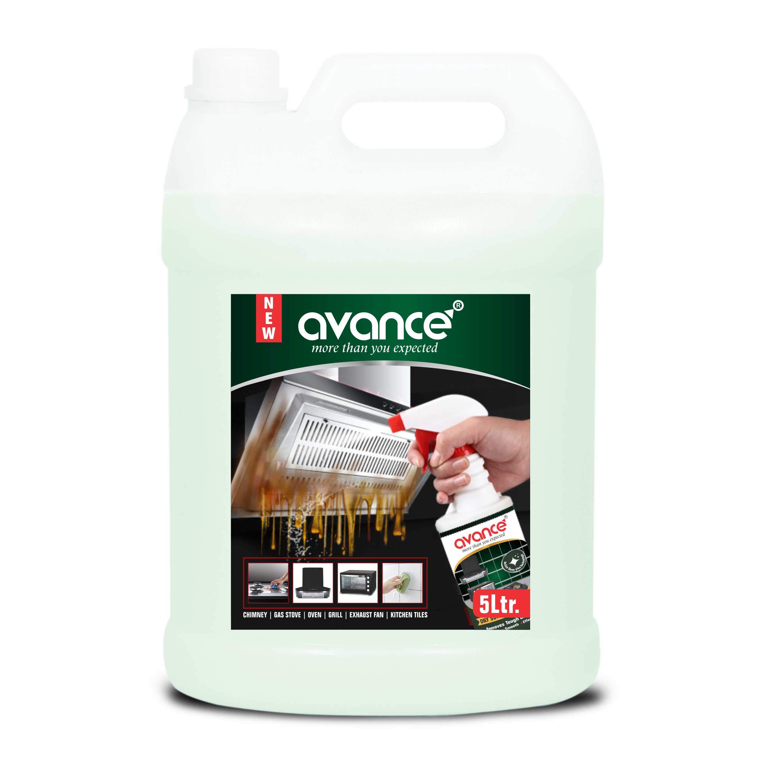 Avance Oily Stain Remover Oven/Gas stove/Chimney Cleaner Stain Remover - 5Litre (B08CCX5TK3) Amazon Price History, Amazon Price Tracker