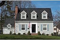 Vista 7 de Ekena Millwork Persianas unidas de PVC de dos tablas de 10 3/4 pulgadas de ancho x 36 pulgadas de alto, azul pacífico