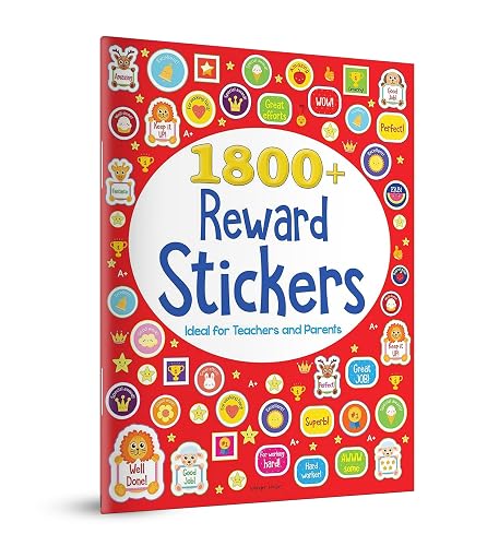 1800+ Reward Stickers - Ideal For Teachers And Parents: Sticker Book With Over 1800 Stickers to Boost The Morale of Kids