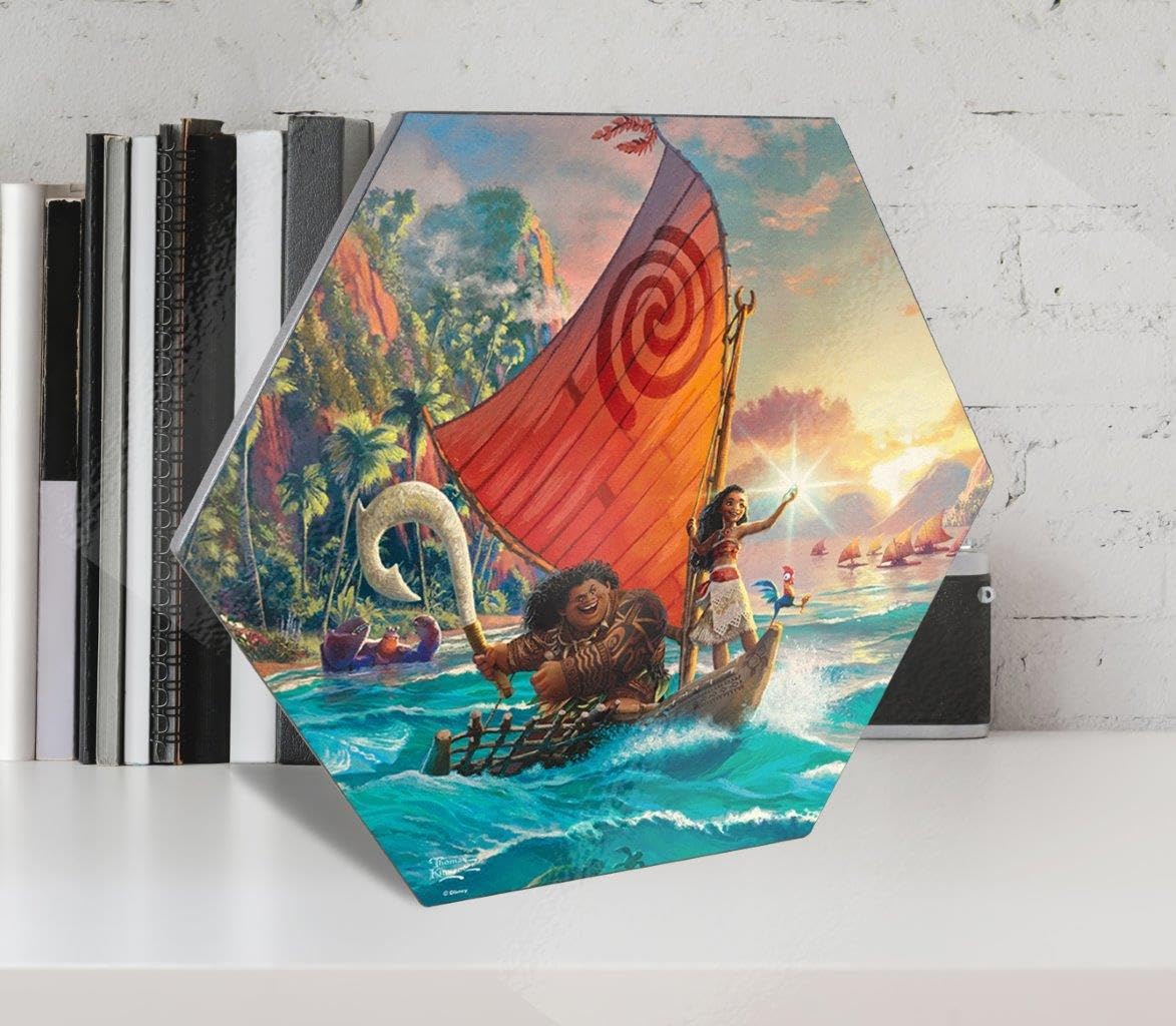 Amazon.com: Trend Setters Disney – Moana – 11.5” X 10” Hexagon