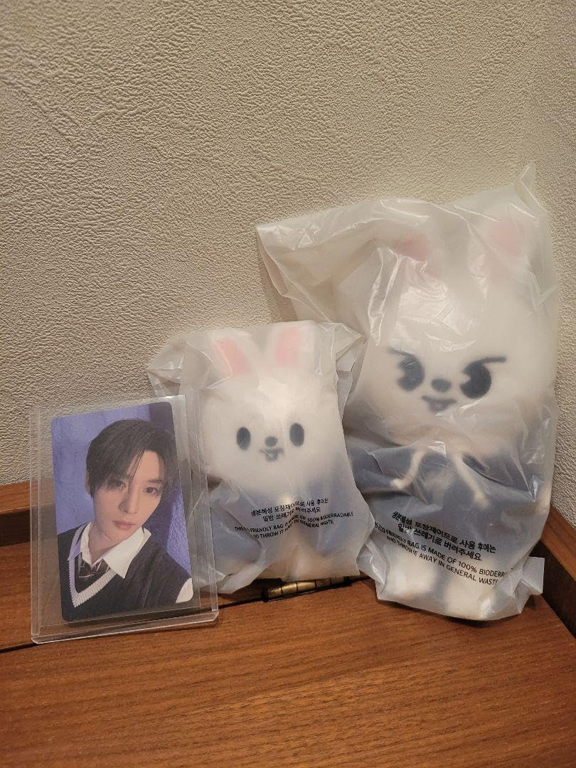 Amazon.co.jp: StrayKids リノ リービット 公式ぬいぐるみ 15㎝&10 