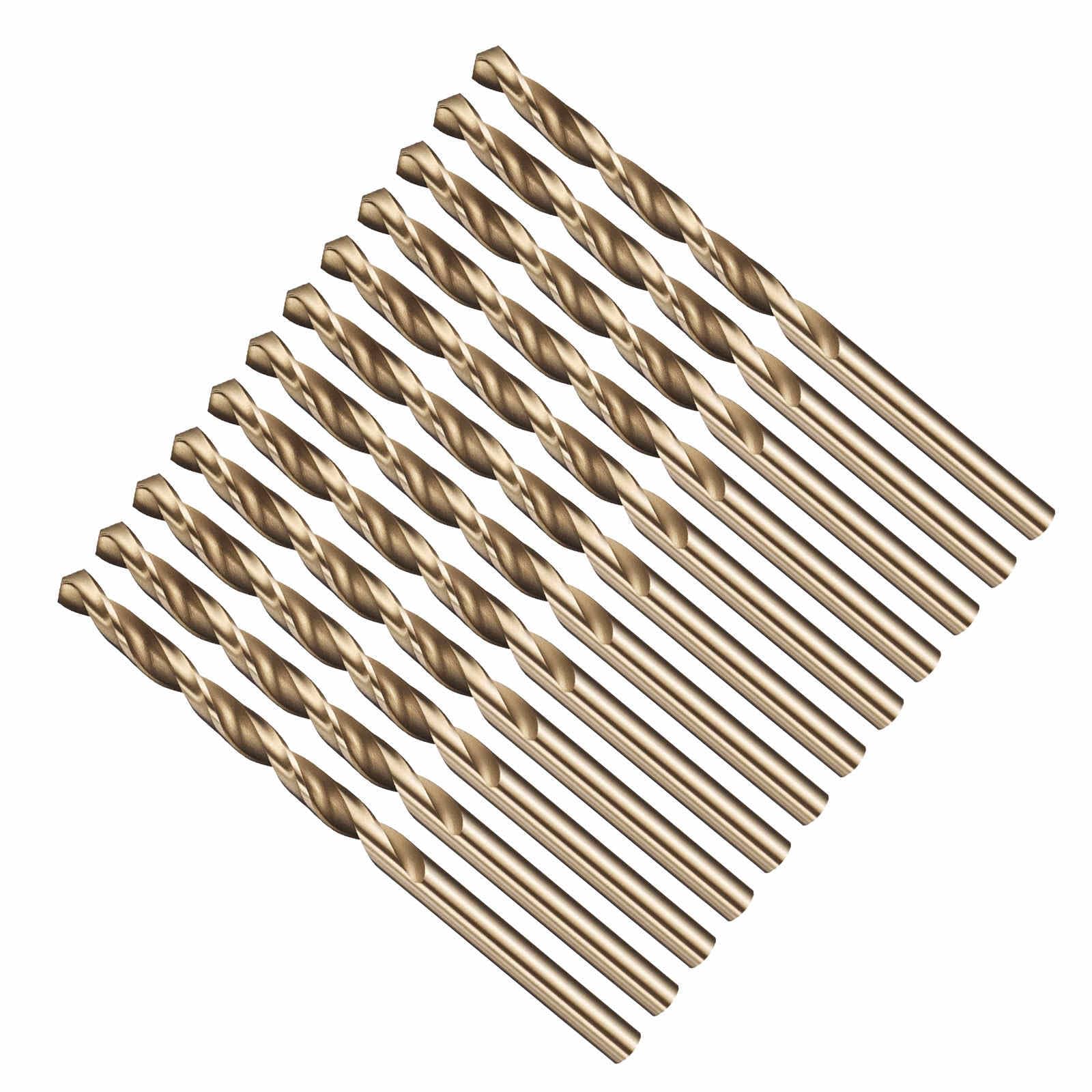 CoCud 4mm Drill Bit 5/32" Cutting Diameter 4241 HSS for Wood 12-Pieces