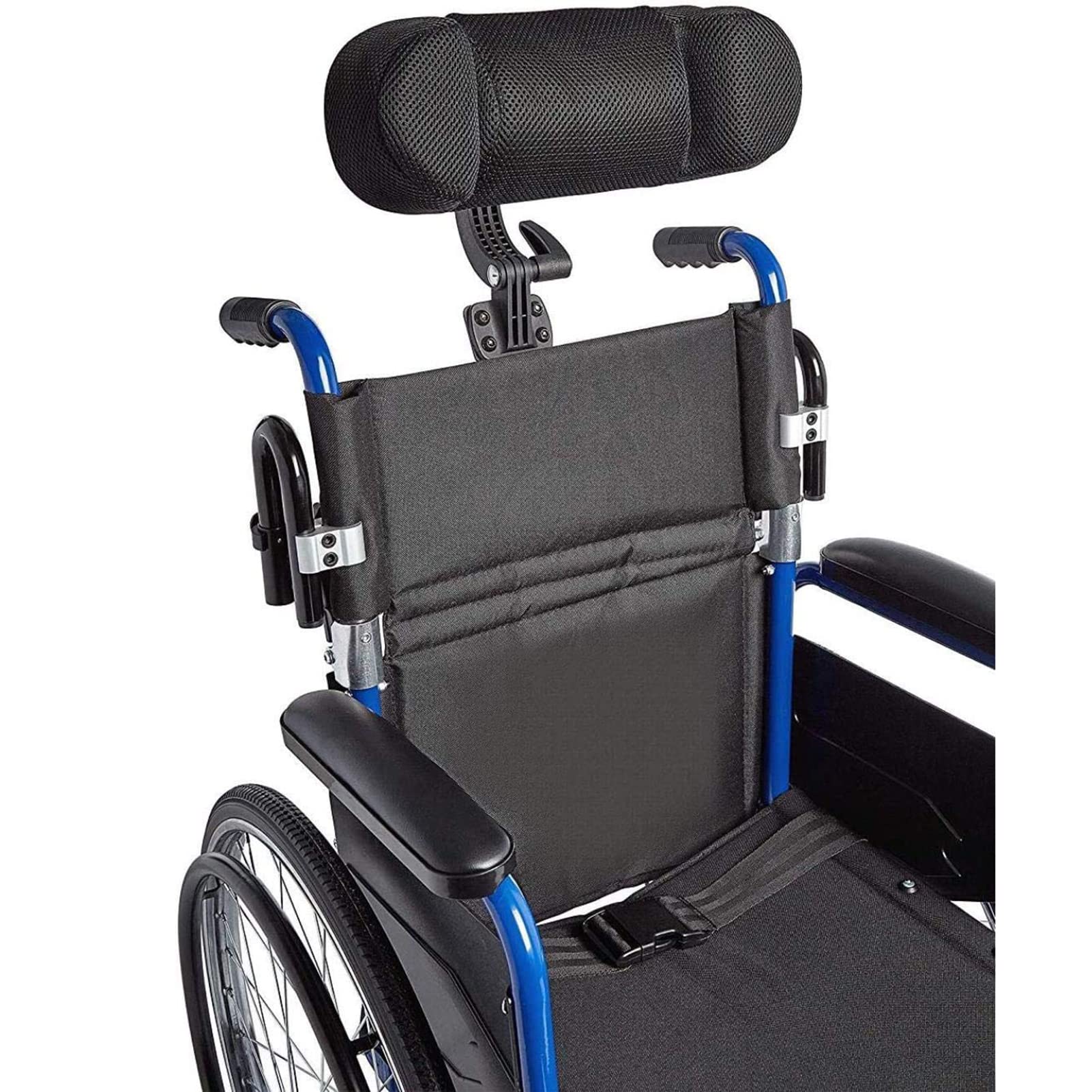 Reposacabezas Plegable Universal para Silla de Ruedas, reposacabezas Ajustable para Silla de Ruedas, Soporte para la Cabeza, Soporte para el Cuello para Silla de Ruedas, Acolchado para la Cabeza, al