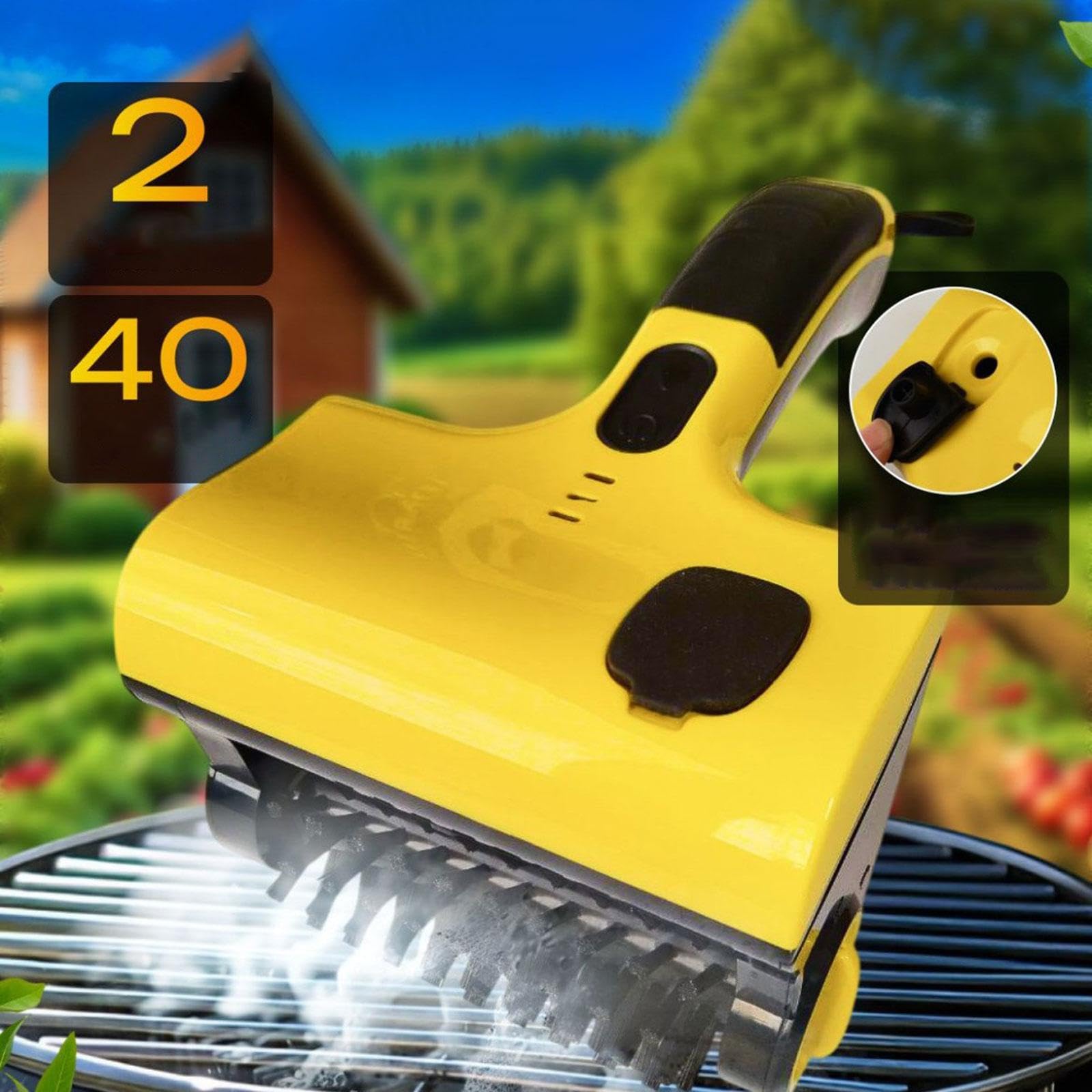 Spazzola Elettrica per La Pulizia di Griglie E Barbecue.