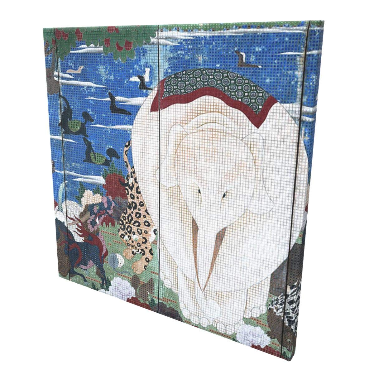 屏風画　絵画　アート Jun Sato | 「鷹図屏風」。 今日は建国記念日、紀元節です。鳶の