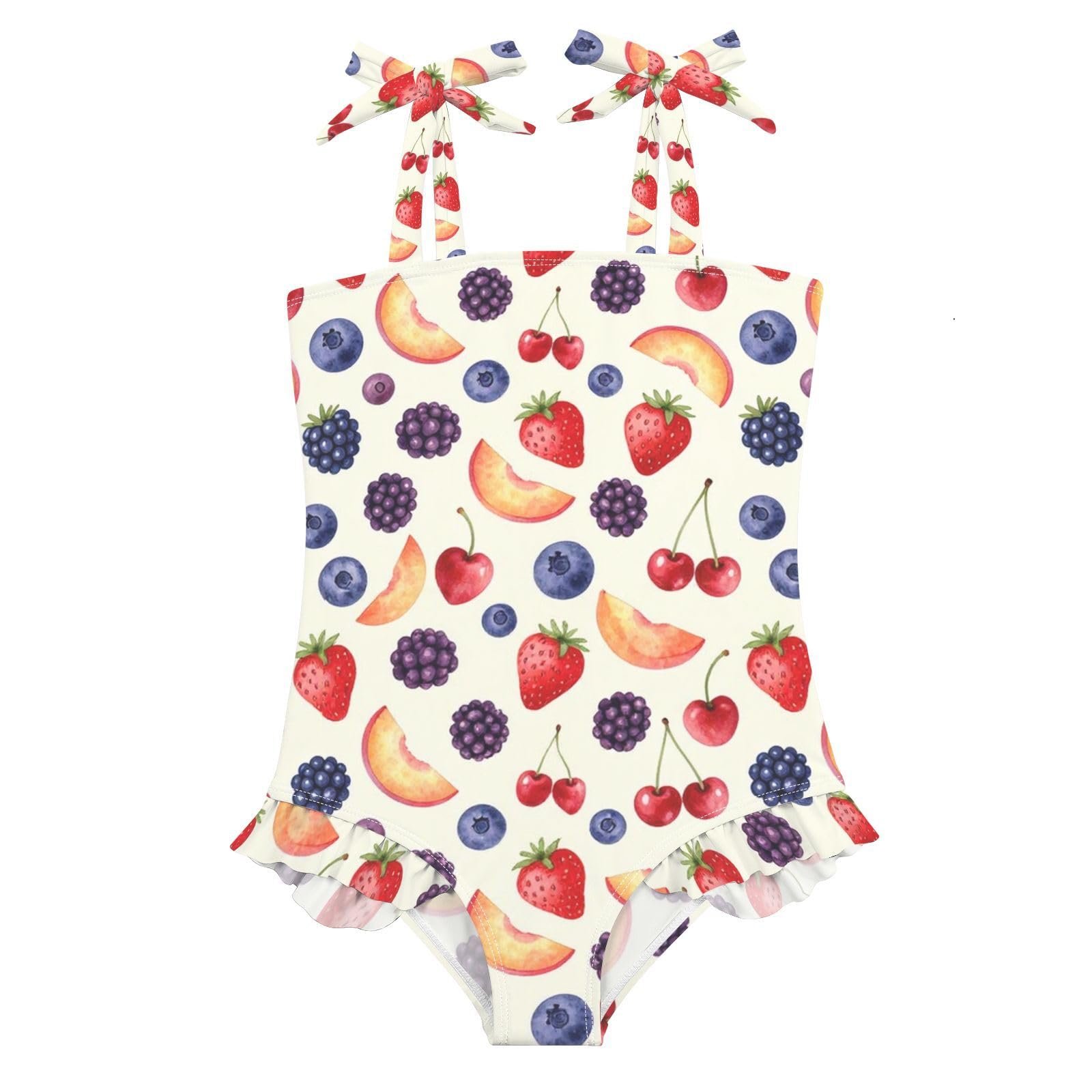 FRODOTGV Mädchen-Badeanzüge, einteilig, schnelltrocknend, Rashguard, Pool, Strand, Surfen für kleine Mädchen