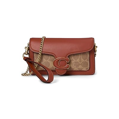 COACH Coated Canvas Signature Tabby Wristlet Women