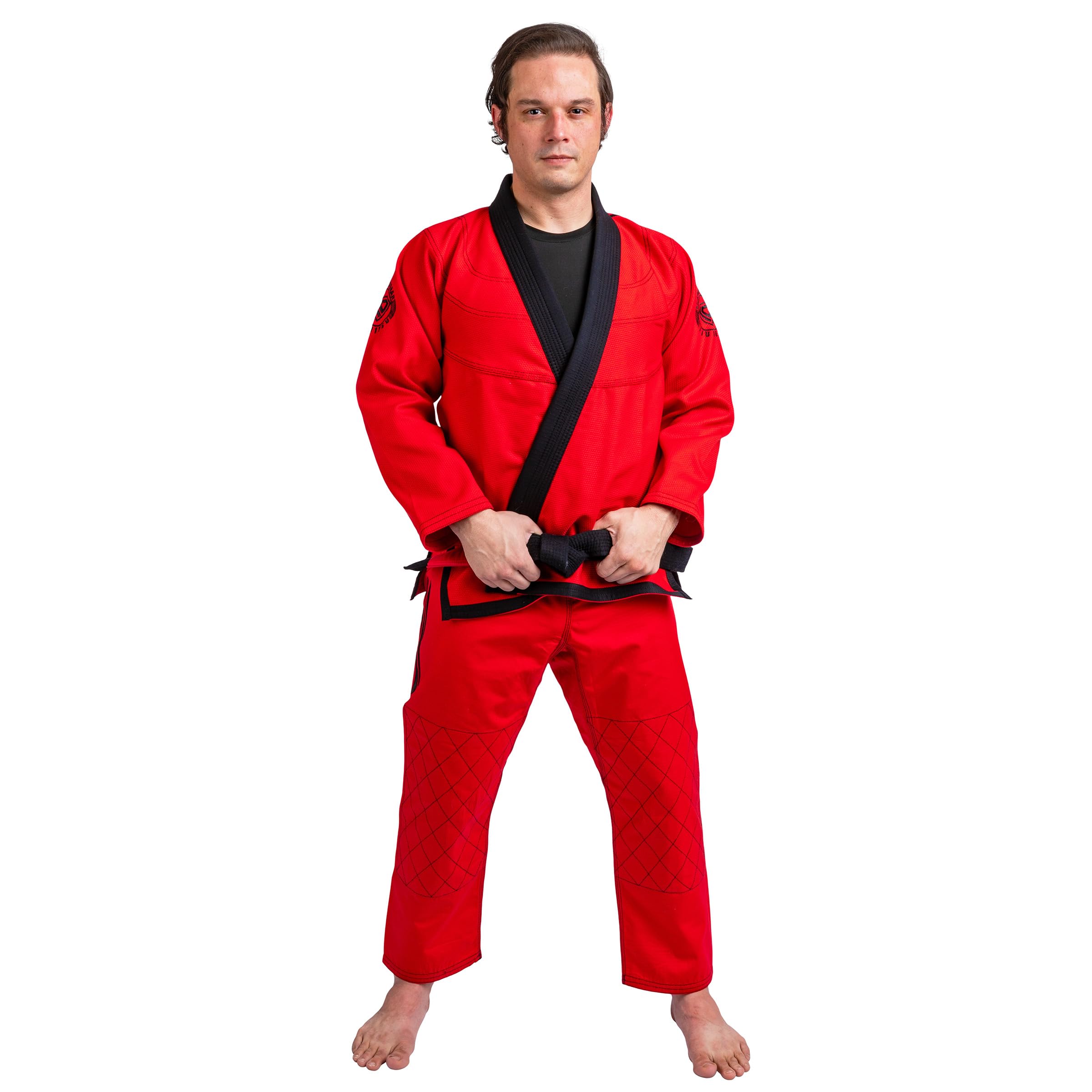Adult Gi Uniform Set, BJJ Jiu Jitsu Gi, Kimono and Pants, Pre-Shrunk