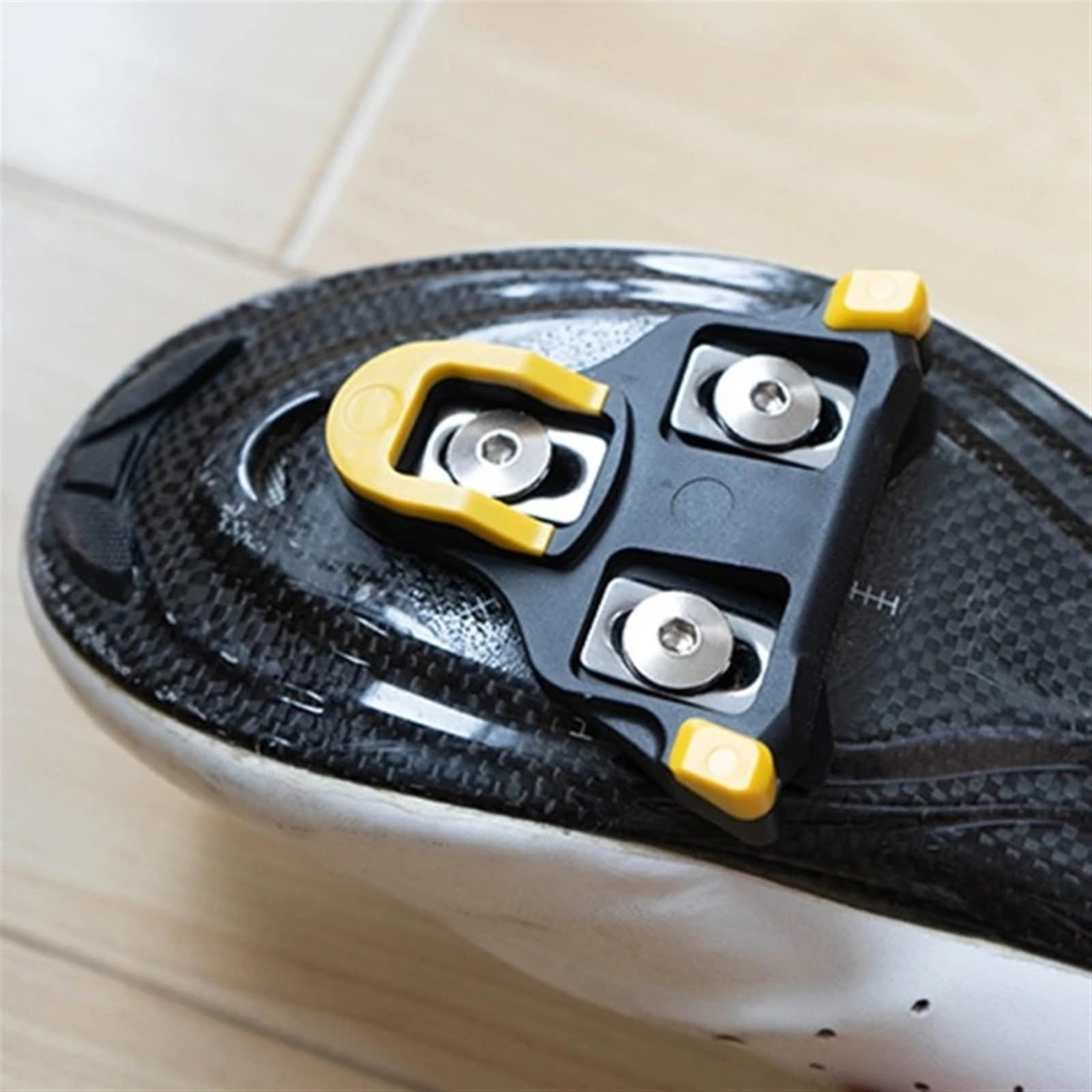 Juego de espaciadores y Tornillos para Abrazaderas de Pedales de Bicicleta de Carretera, Arandelas para calas, espaciadores de Repuesto, fácil de Usar.