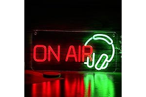 Dimmable ON AIR LED Neon Sign,USB Powered Decoration with Remote