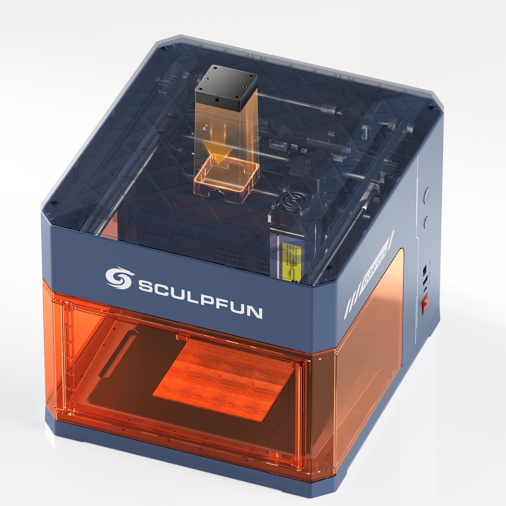 SCULPFUN ICAM iCube Ultra - Fotocamera da 500 W Pixel Lightburn per macchina per incisione laser iCube Ultra serie, icube ultra accessori