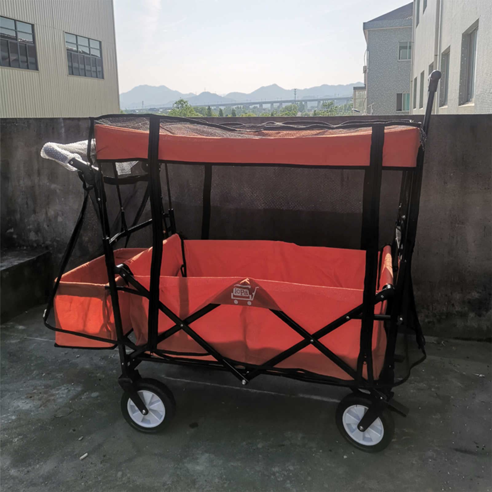 Moskitonetz-Abdeckung für Push-Pull-Wagons – unverzichtbares Trolley-Zubehör, um Insekten fernzuhalten
