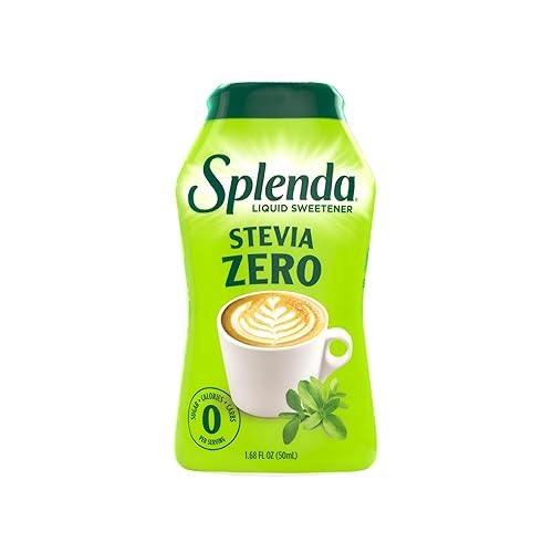 Miniatura 1 de Splenda- Stevia líquida endulzante en gotas con cero calorías e infusionada con cafeína