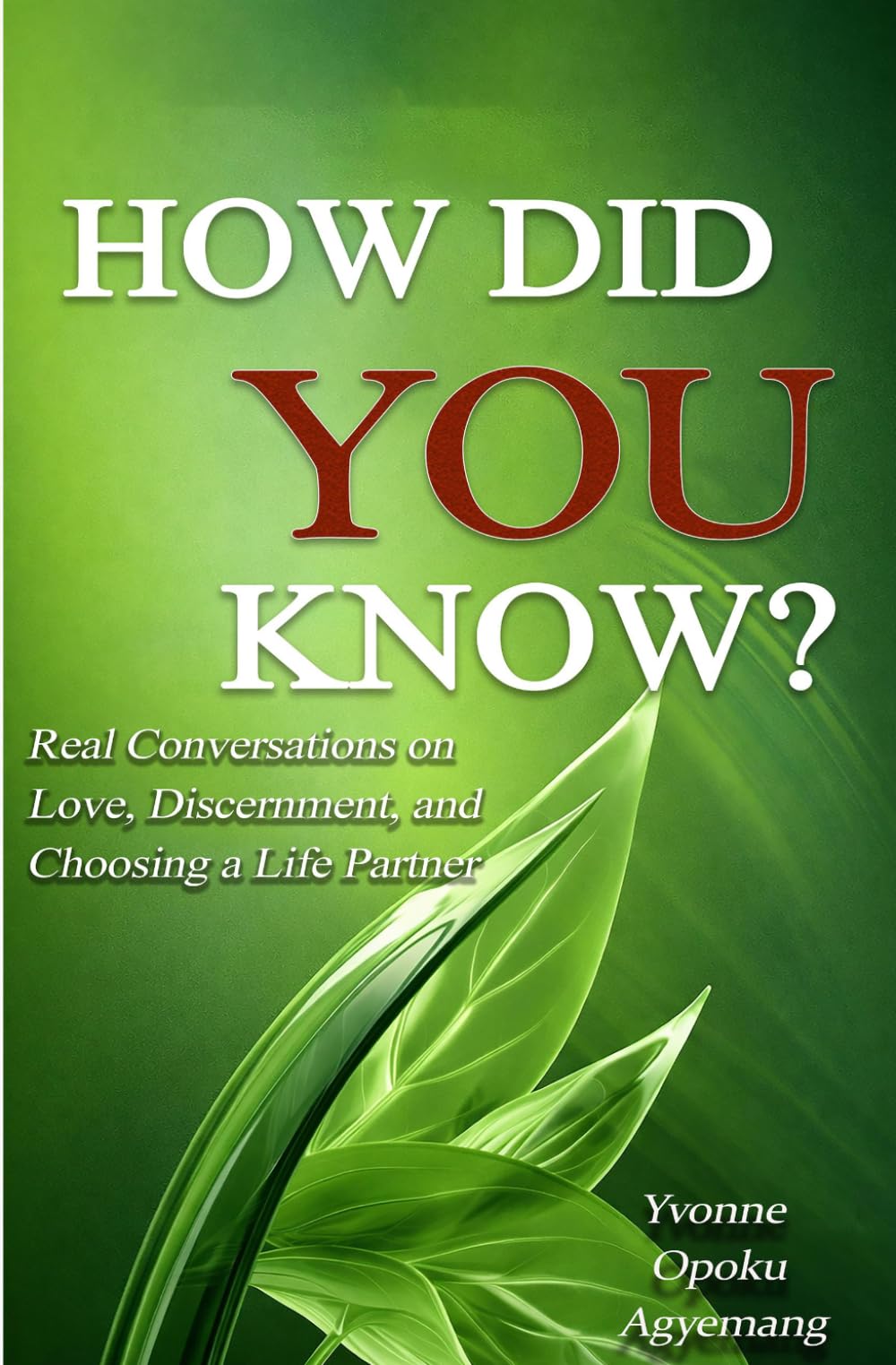 How Did You Know?: Real Conversation on Love, Discernment, and Choosing a Life Partner