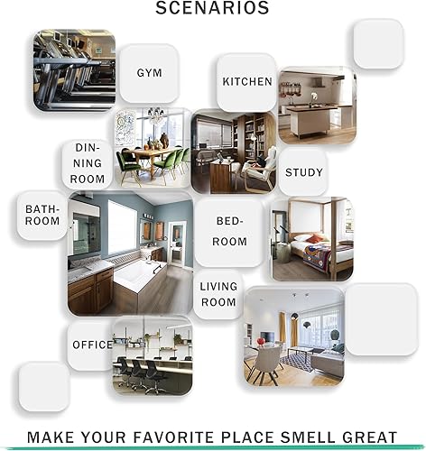 Miniatura 3 de Binca Vidou - Juego de 3 difusores portátiles de perfumes palos perfumados para decoración de oficina hogar producto de fragancia de 17 onzas x 3