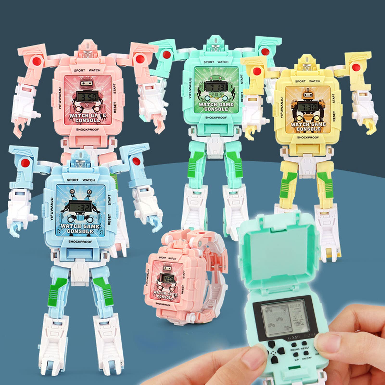 Amazon.com: Tiydiygo Multifunctional Transformer Watch Robot