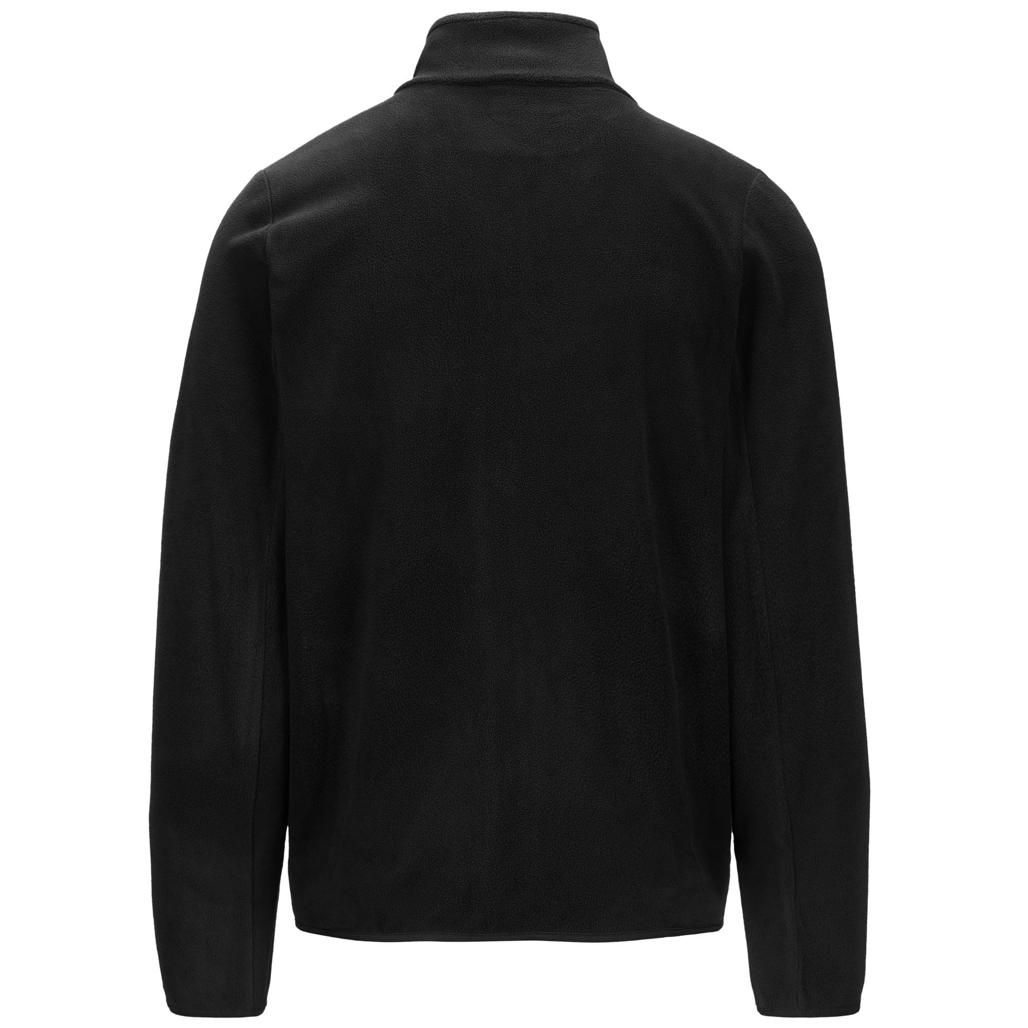 Kappa - Felpa con Zip, Uomo, Poliestere, Sportivo/a, Modello: Logo Wind