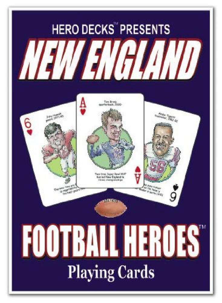Channel Craft Hero Decks - New England Patriots - Playing Cards