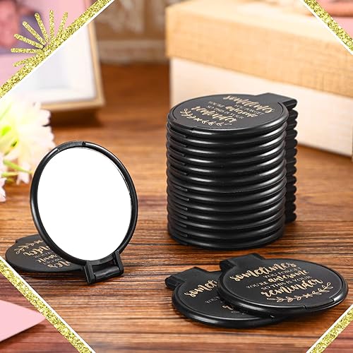 Miniatura 7 de Espejo compacto de bolsillo patriótico a granel, espejo de mano para el Día de la Independencia, mini espejo plegable de maquillaje, espejo redondo