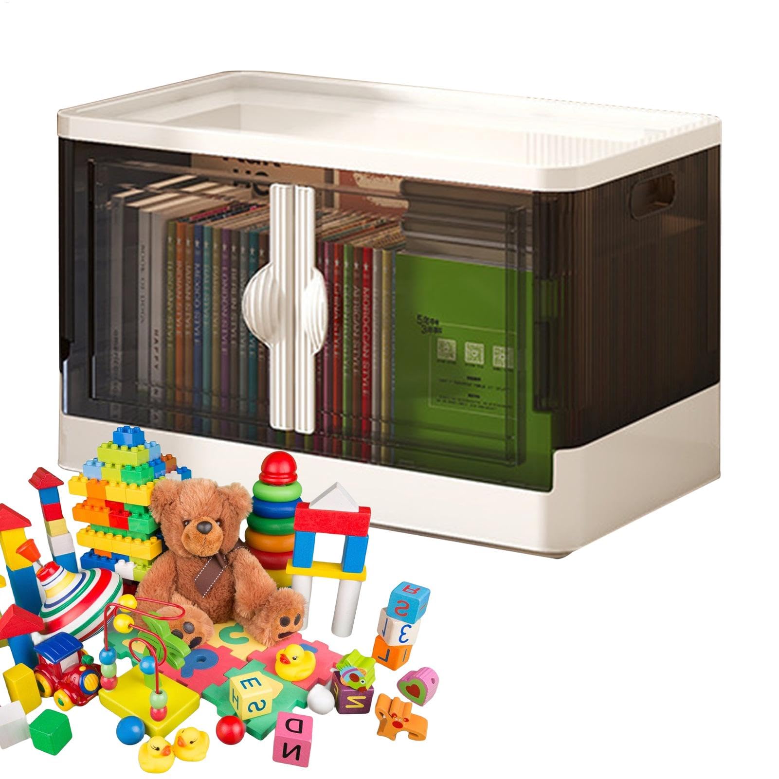 Faltbare Aufbewahrungsbox aus Stoff |. Faltbare Aufbewahrungsbox mit Griff | Faltbare Aufbewahrungsbox mit Deckel, Aufbewahrungsbox Korb, Aufbewahrungsbox