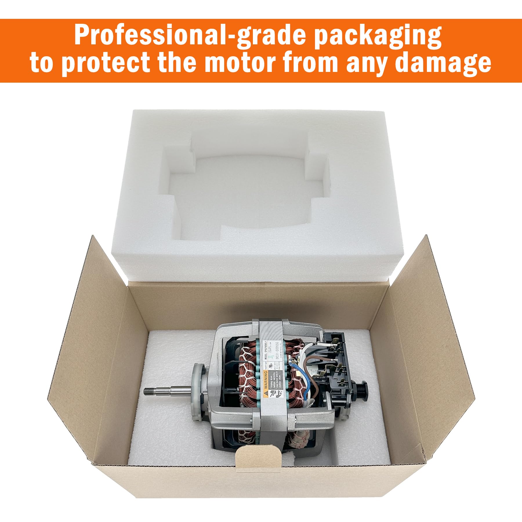 Amazon.com: DC31-00055G Dryer Motor for Samsung DV42H5000EW/A3