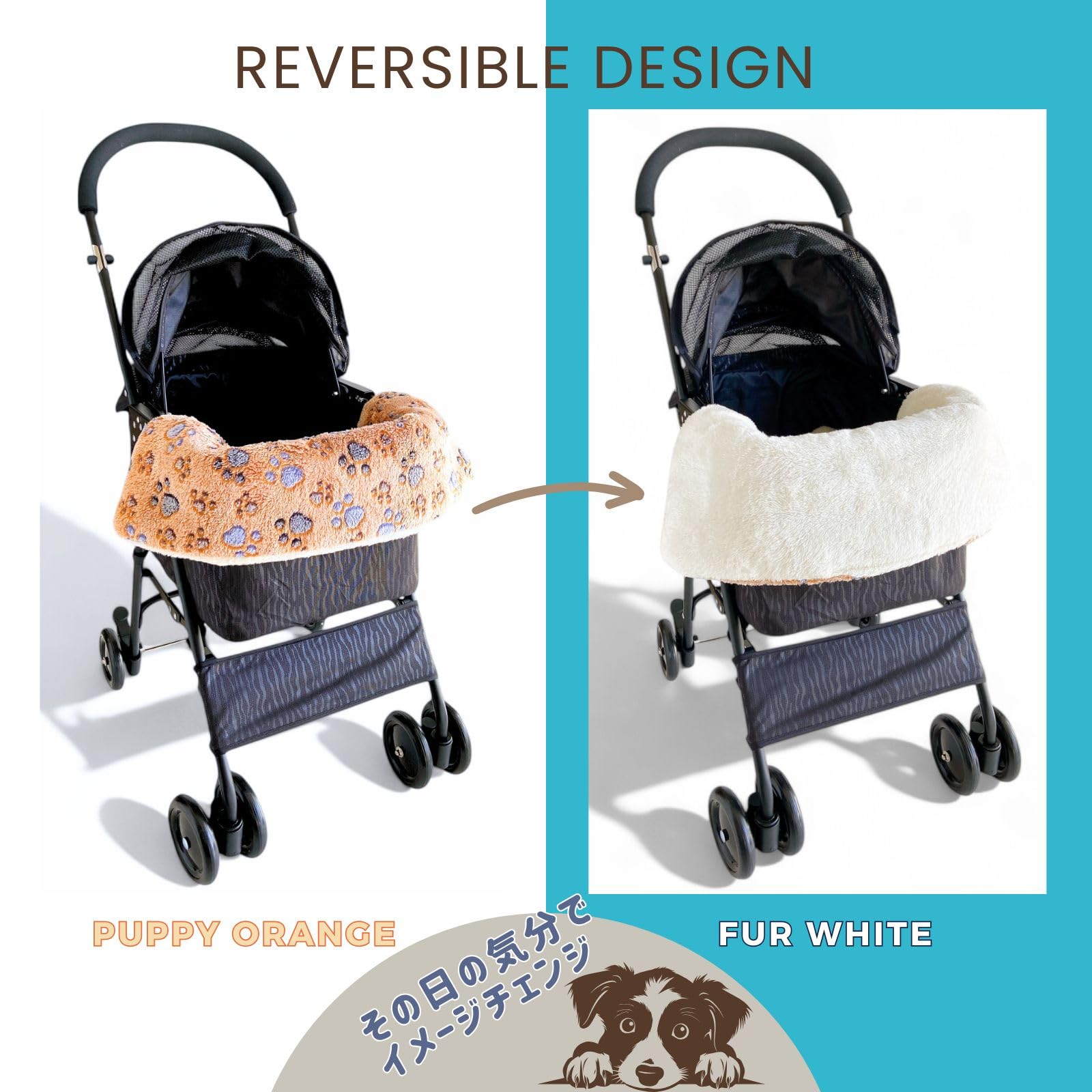 MA様／カートクッションSM、あごのせクッション Amazon.co.jp: nervousrhinos ペットカート クッション あごのせ