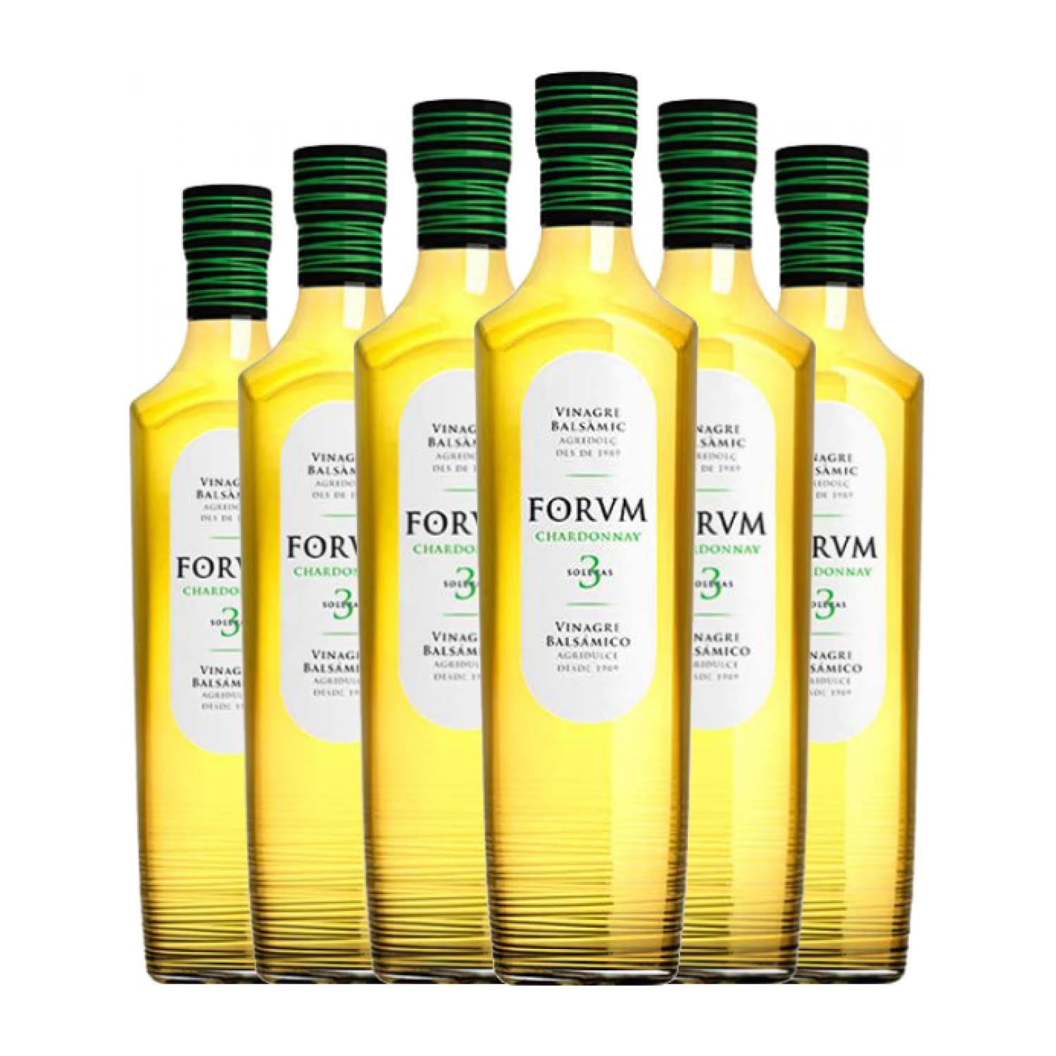 Vinagre Augustus Chardonnay Forum Chardonnay Botella Medium 50 cl (Caja de 6 Botella Medium de 50 cl)