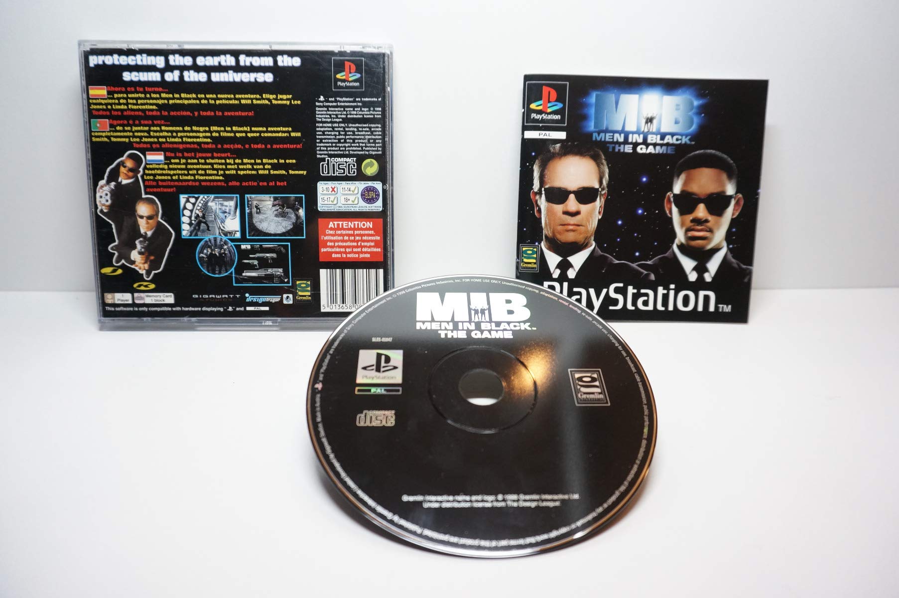 PS1 - en in Black: The Gae : Aazon.es
