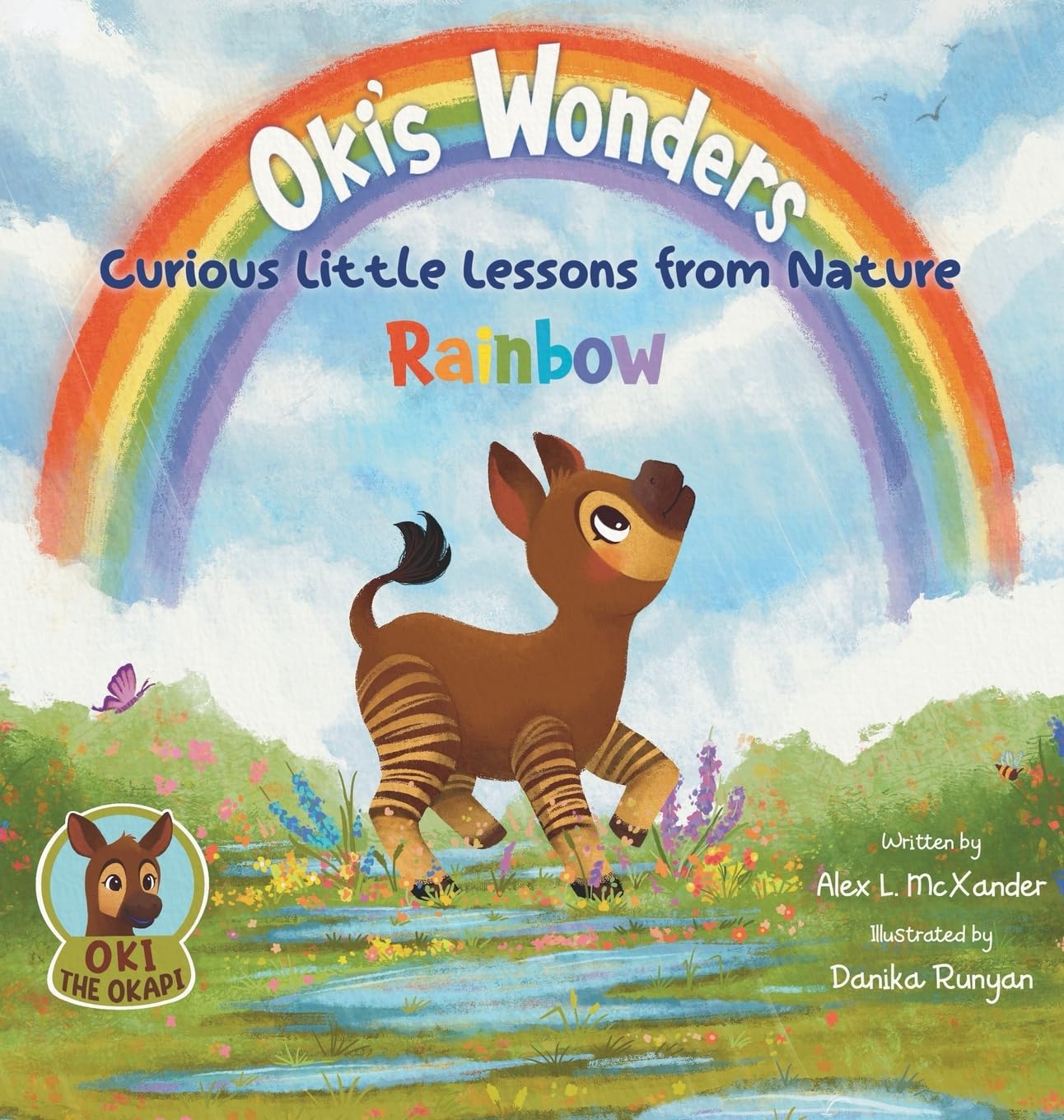 Oki the Okapi: An Educational Bedtime Story About Rainbows and Science for Curious Kids Ages 2-5