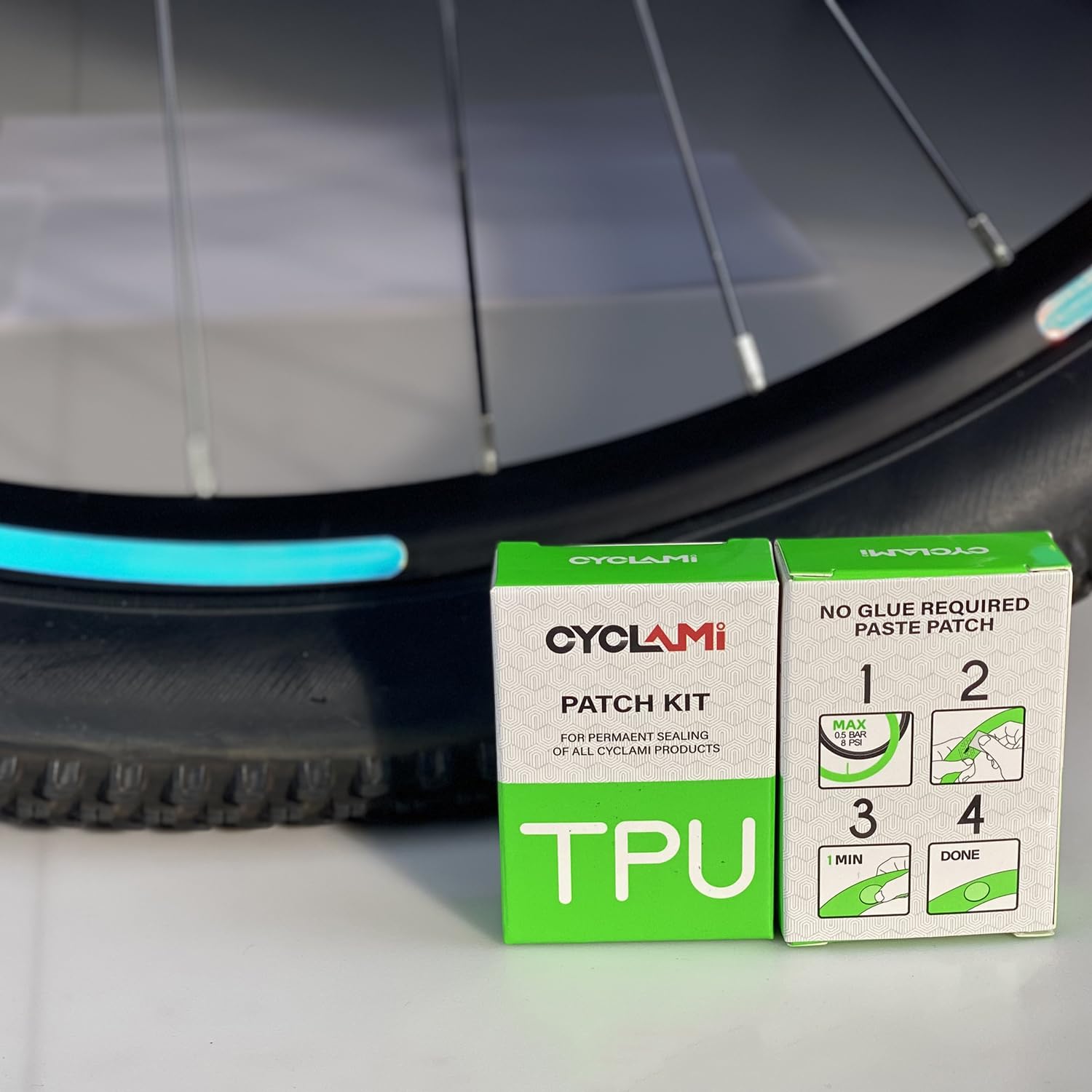 Amazon | CYCLAMI バイク 自転車 インナーチューブ タイヤパッチ