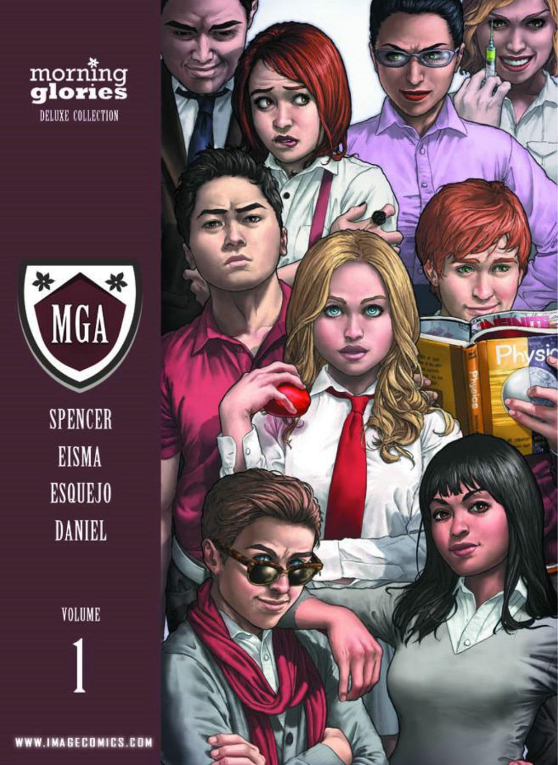 Morning Glories Deluxe Edition Volume 1 Hardcover – Illustrated, 13 December 2011