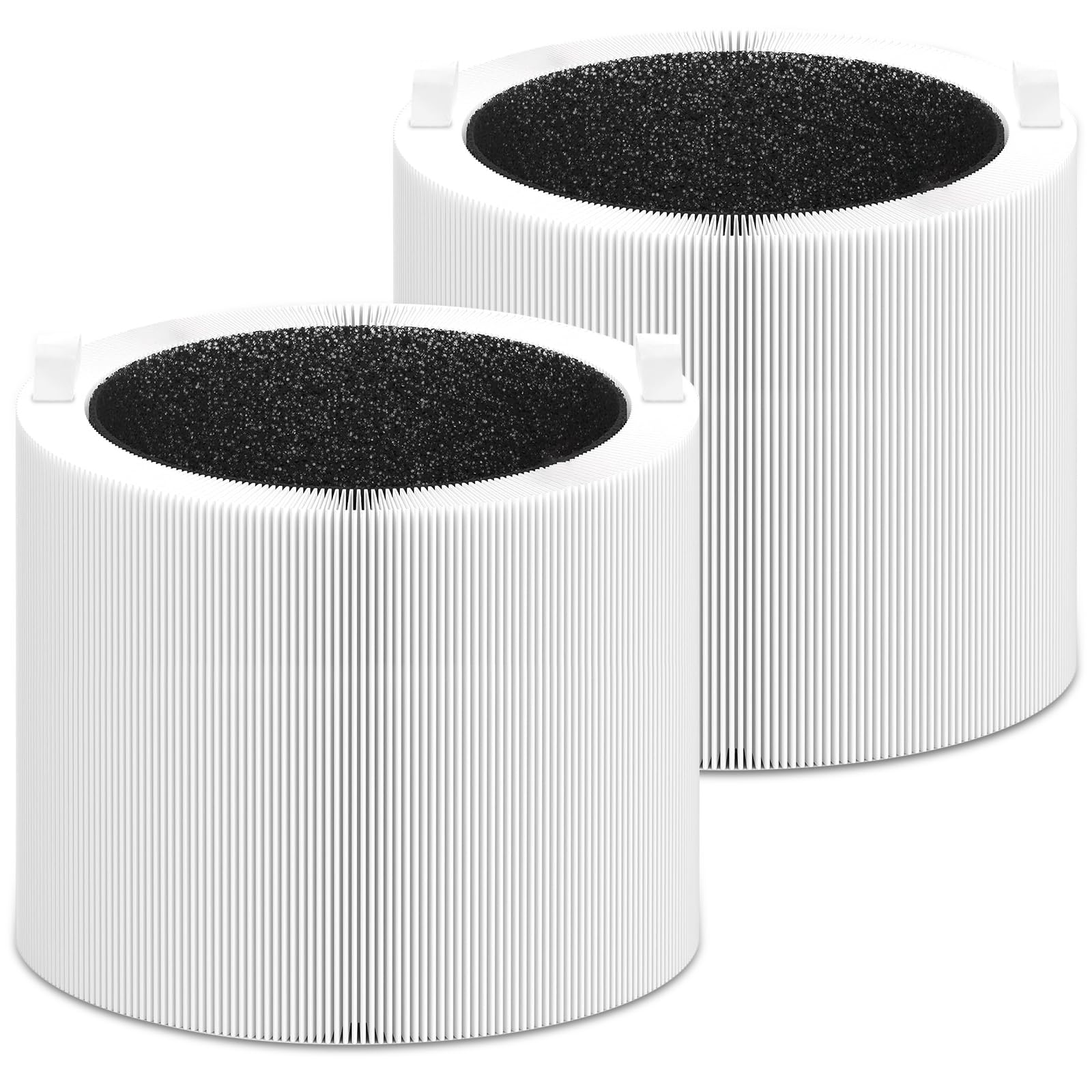 Blue Pure 411i/411a Max Replacement Filter Compatible with 411i/411a Max Air Purifier. Blue Pure F4MAX, 3-in-1 H13 Ture Filter and High-Efficiency Activated Carbon Filters, 2 Pack.