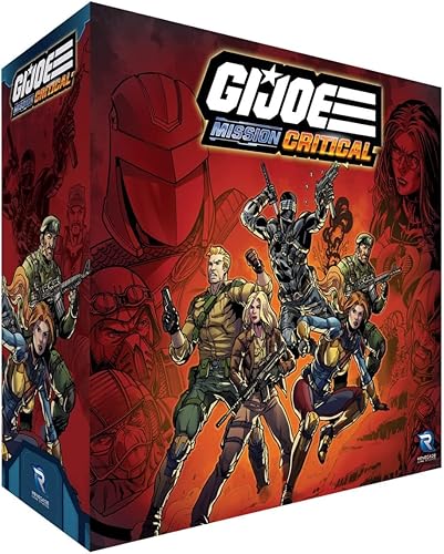 Renegade Games Studios G.I. Joe Mission Critical - Caja central, juego de mesa cooperativo, juego de rol, edades 14+, 1-5 jugadores, 50-70 minutos
