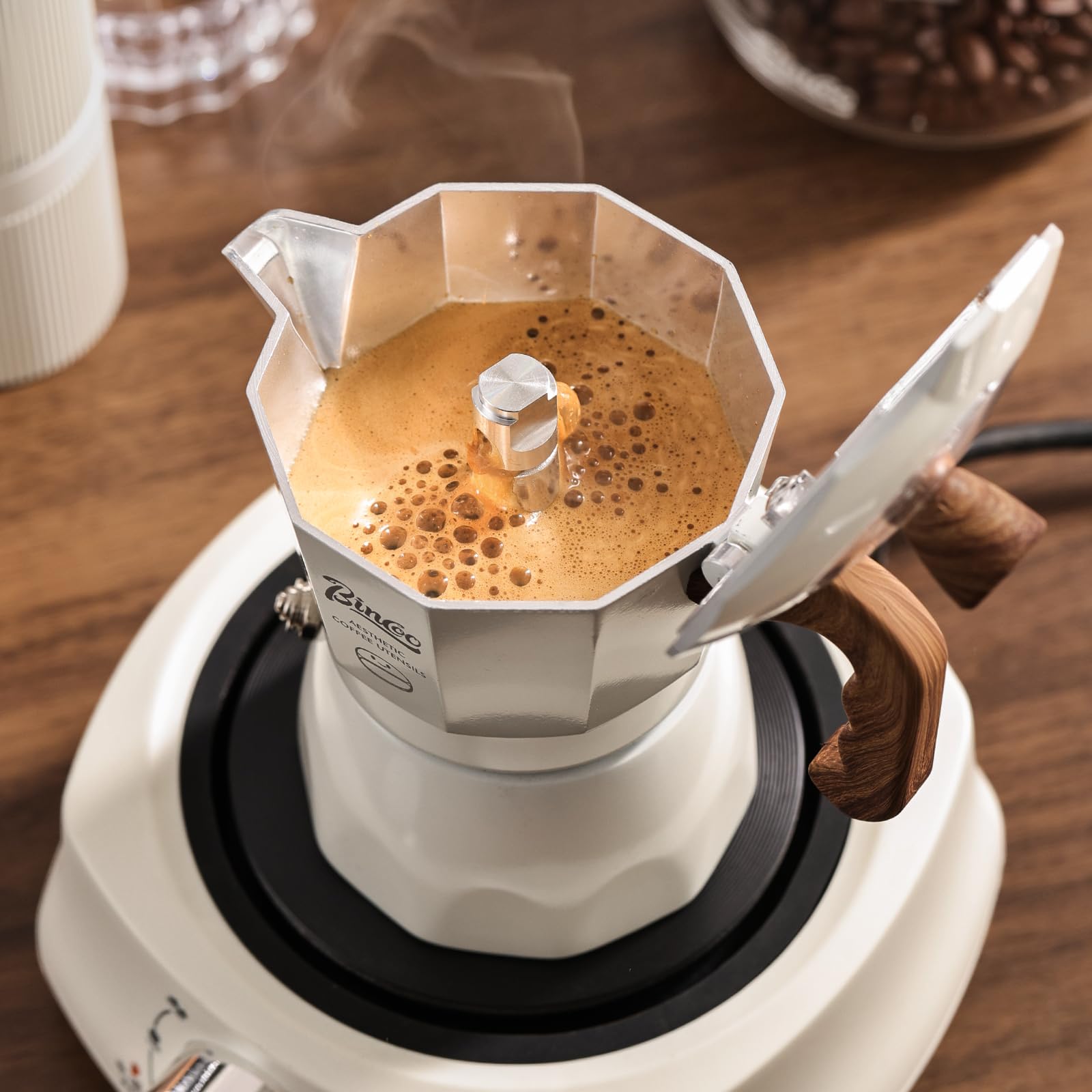 Amazon | Bincoo コンロ エスプレッソメーカー モカポット