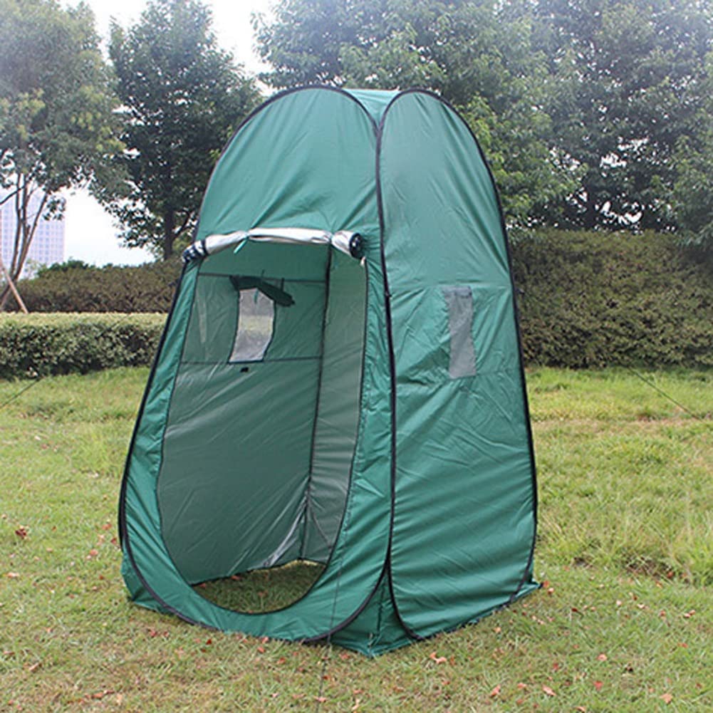 Toilettenzelt Pop Up Zelt for Campingzelt Dusche Sichtschutzzelt for Umkleiden Umkleidekabine Strand Angeln Wandern Tragbares Außentoilettenzelt