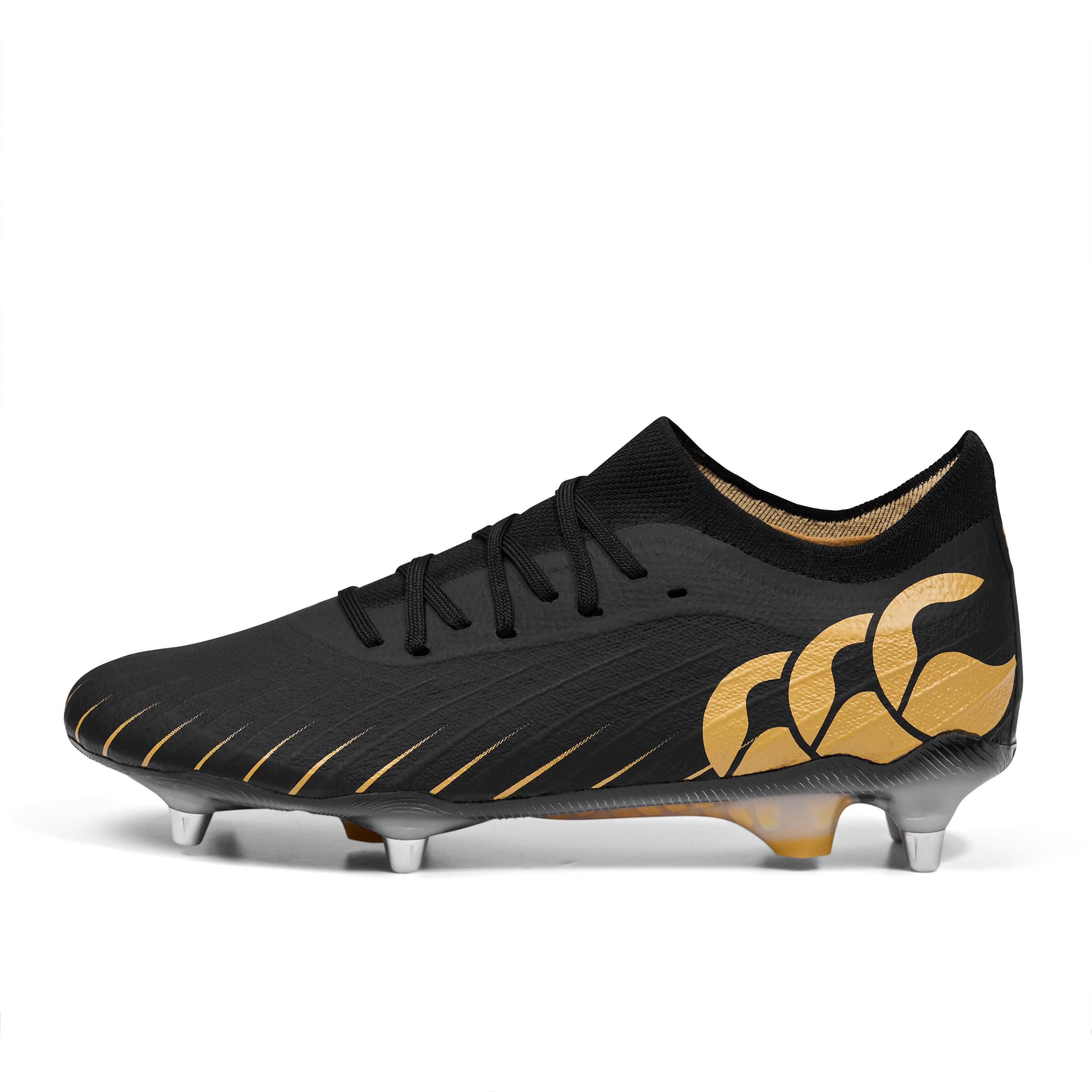 Canterbury Men's Speed Elite Soft Ground Rugby Boots Black Size 8 (42.5)