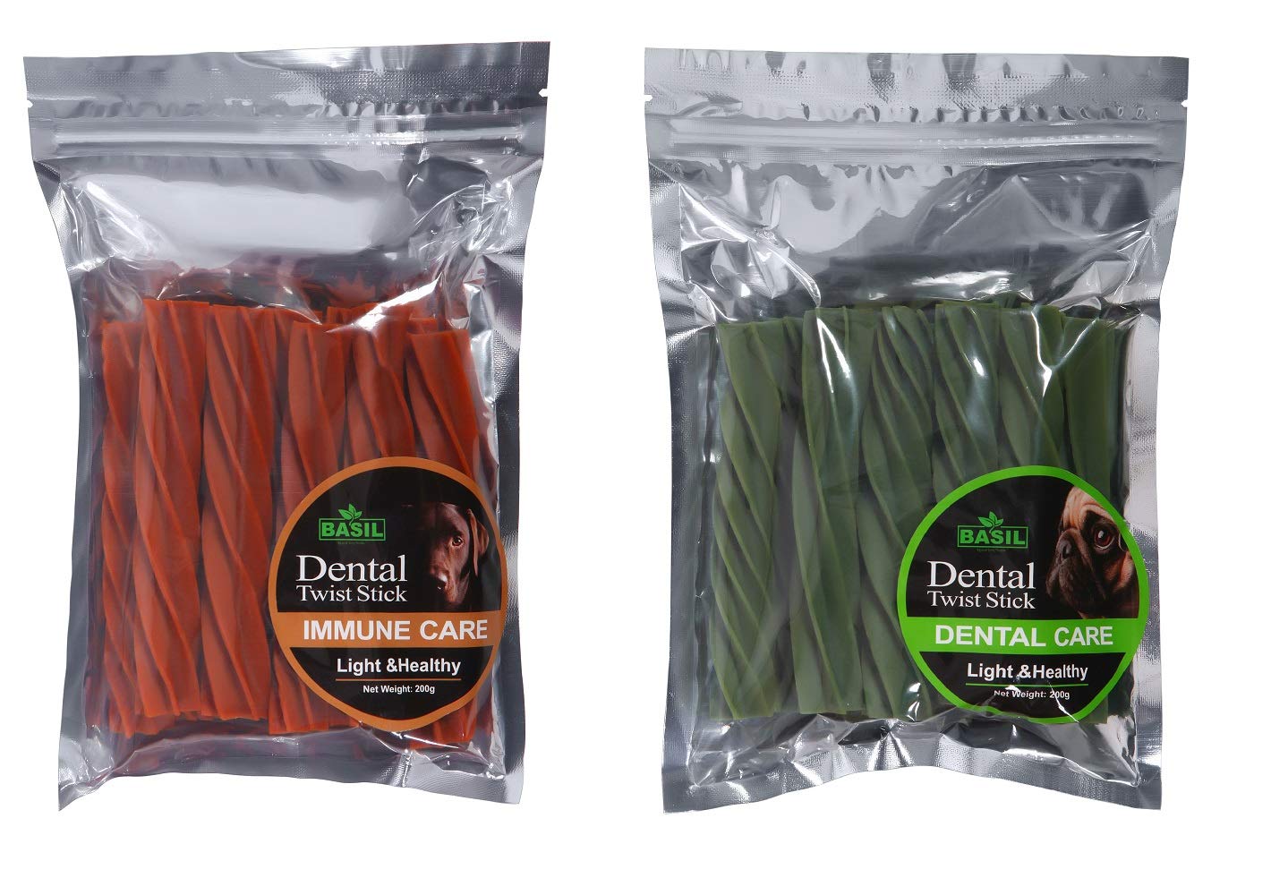 Basil Dog Treats (Dental Stick (Dental Care+Immune Care), 200gm x 2) (B07R4PL9VQ) Amazon Price History, Amazon Price Tracker