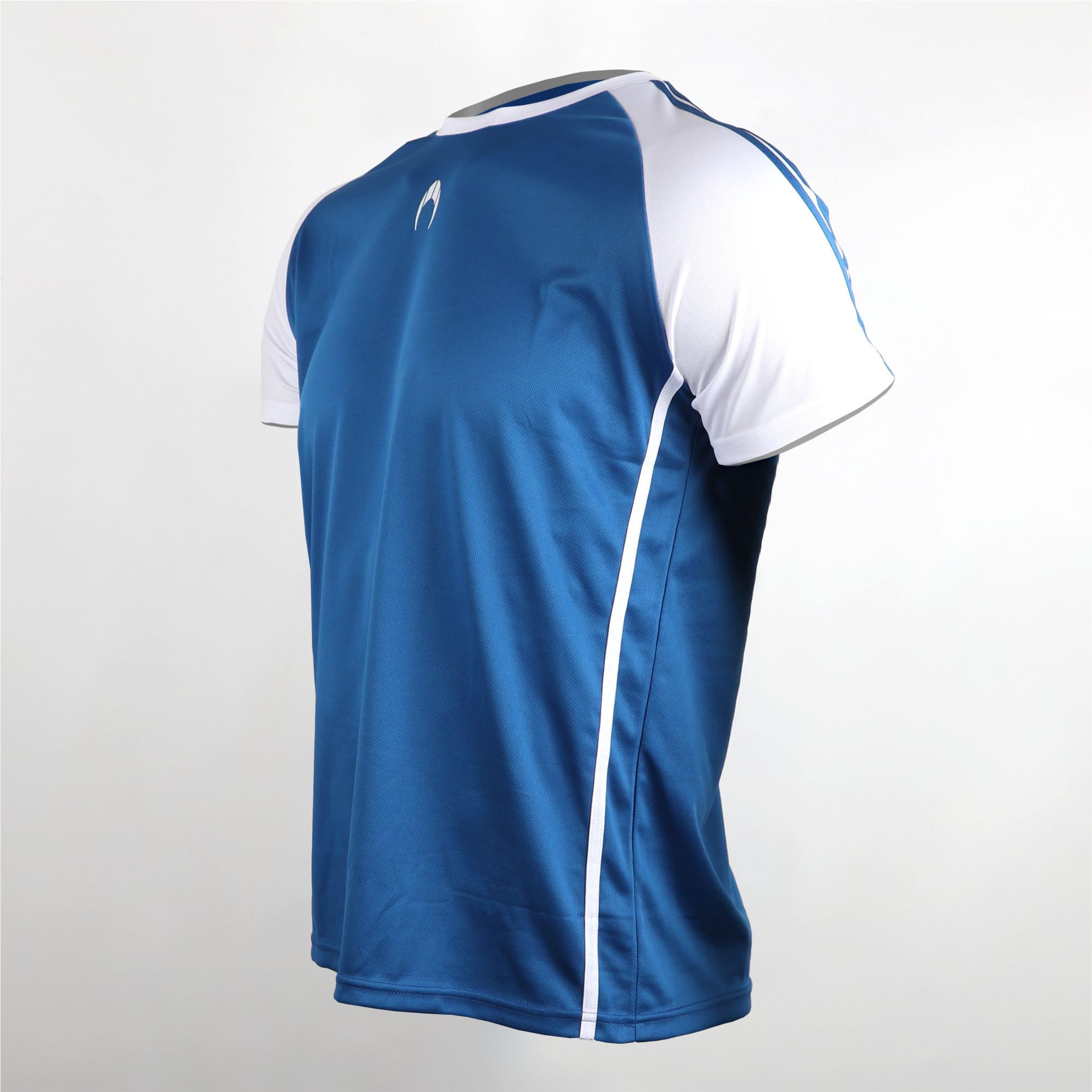 HO Soccer Akademia koszulka piłkarska niebieska - najwyższy poziom - poliester, dostępne kolory, unisex dzieci, niebieski/biały, 12XXS