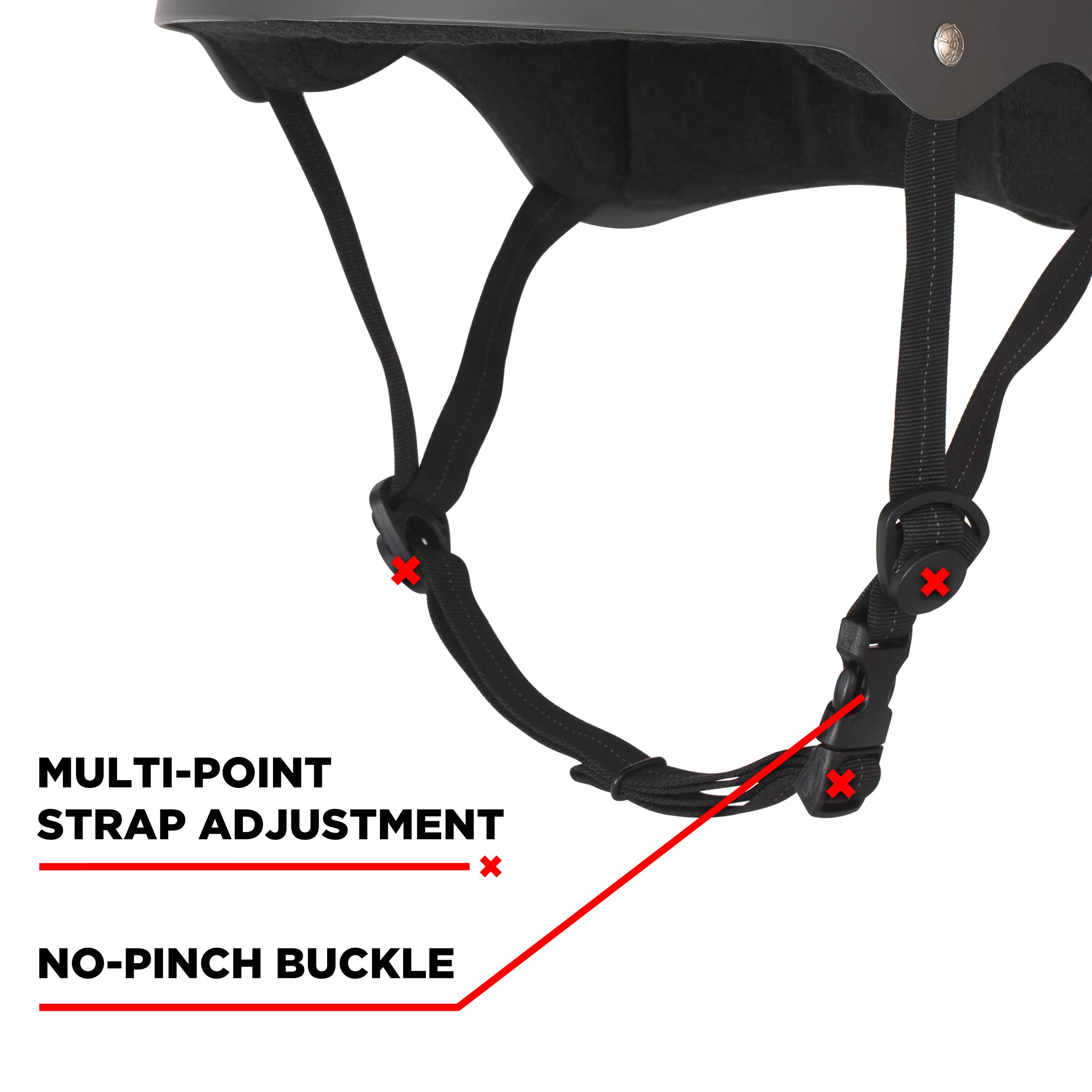 187 PRO SK8 HELMET LINER MATTE BLACK