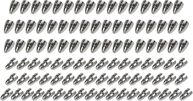 Plasma Cutter Consumables Electrode Tips And Nozzles For P80 Torch Compatible With CUT-70/80/100/120 Air Plasma Cutting1.5mm