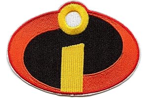 Disney Pixar The Incredibles Patch Costume Logo Superhero Logo Iron On