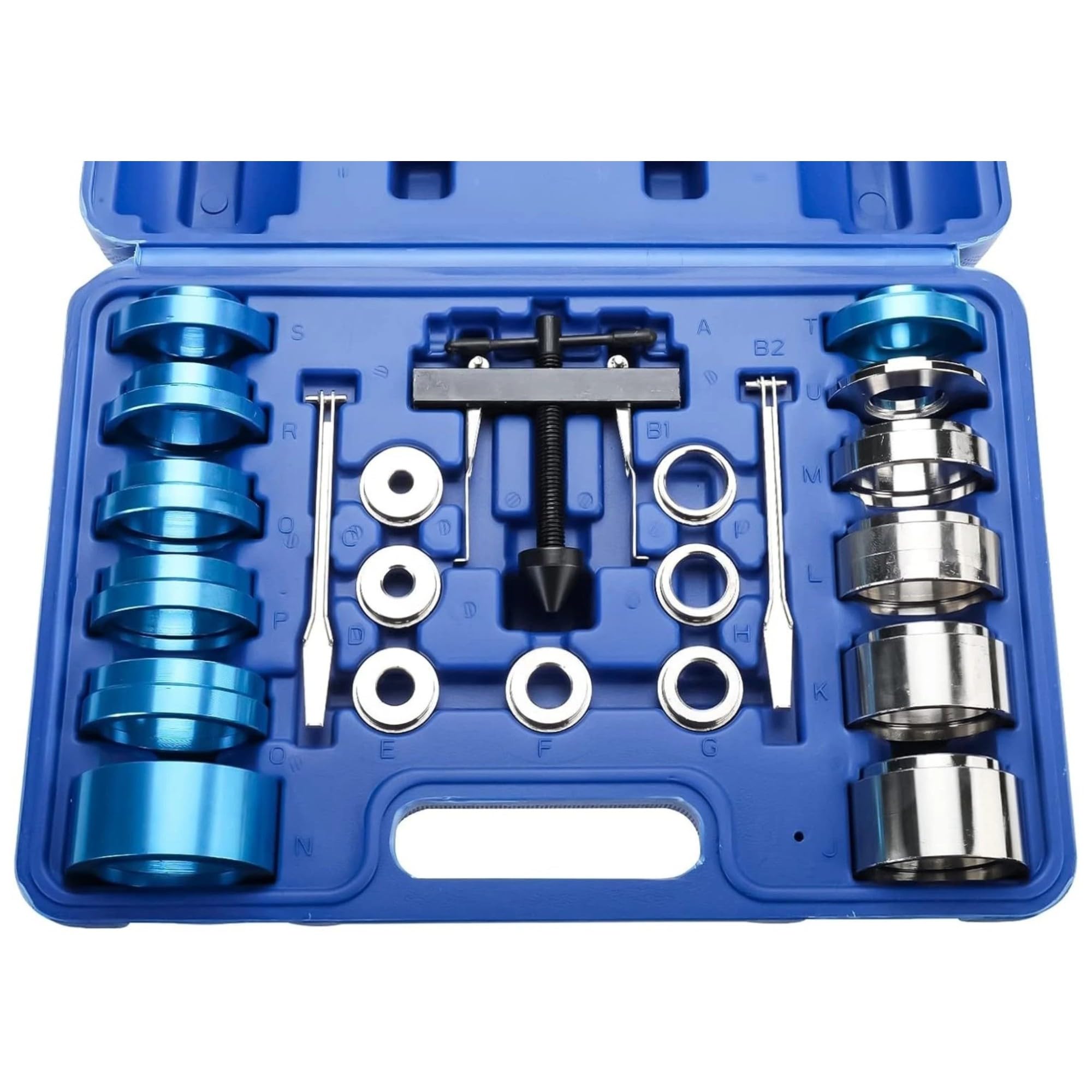 topolenashop Estrattore Paraolio per Albero Motore e Albero a Camme – Set Rimozione e Installazione Guarnizioni Olio con Adattatori, Attrezzo Professionale per Officina Auto | FS-63630