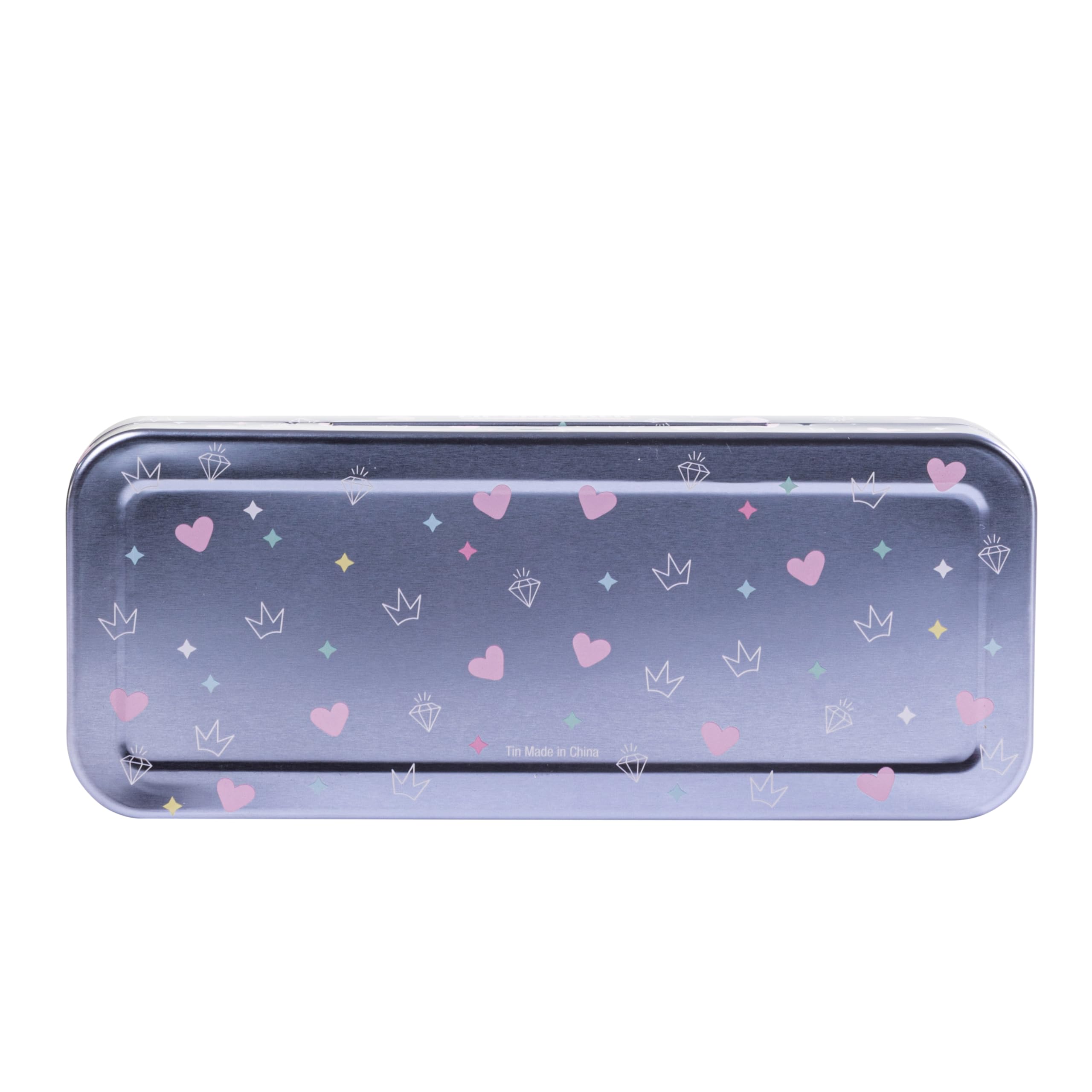 Lip Smacker Color Tin, Zestaw do Makijażu dla Dzieci z Błyszczykami do Ust i Kremami Rozświetlającymi do Twarzy w Różnych Smakach i Odcieniach, Zestaw Upominkowy dla Kreatywnego Wyglądu Twoich Dzieci