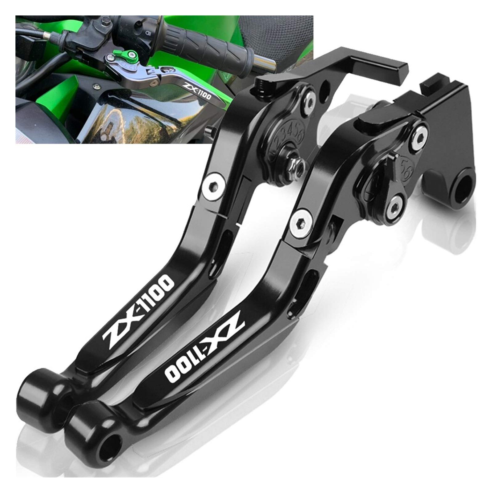 Amazon.com: Brake Lever for Kawasaki GPZ1100 ZX1100 1990 1991 1992